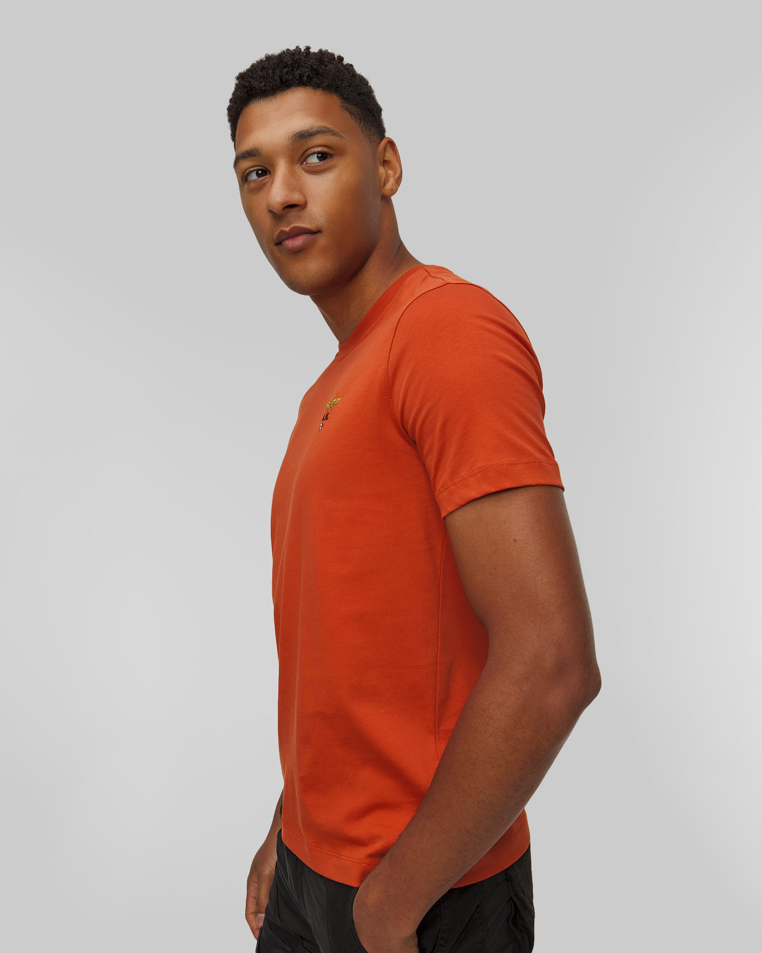 Men's orange T-shirt Aeronautica Militare