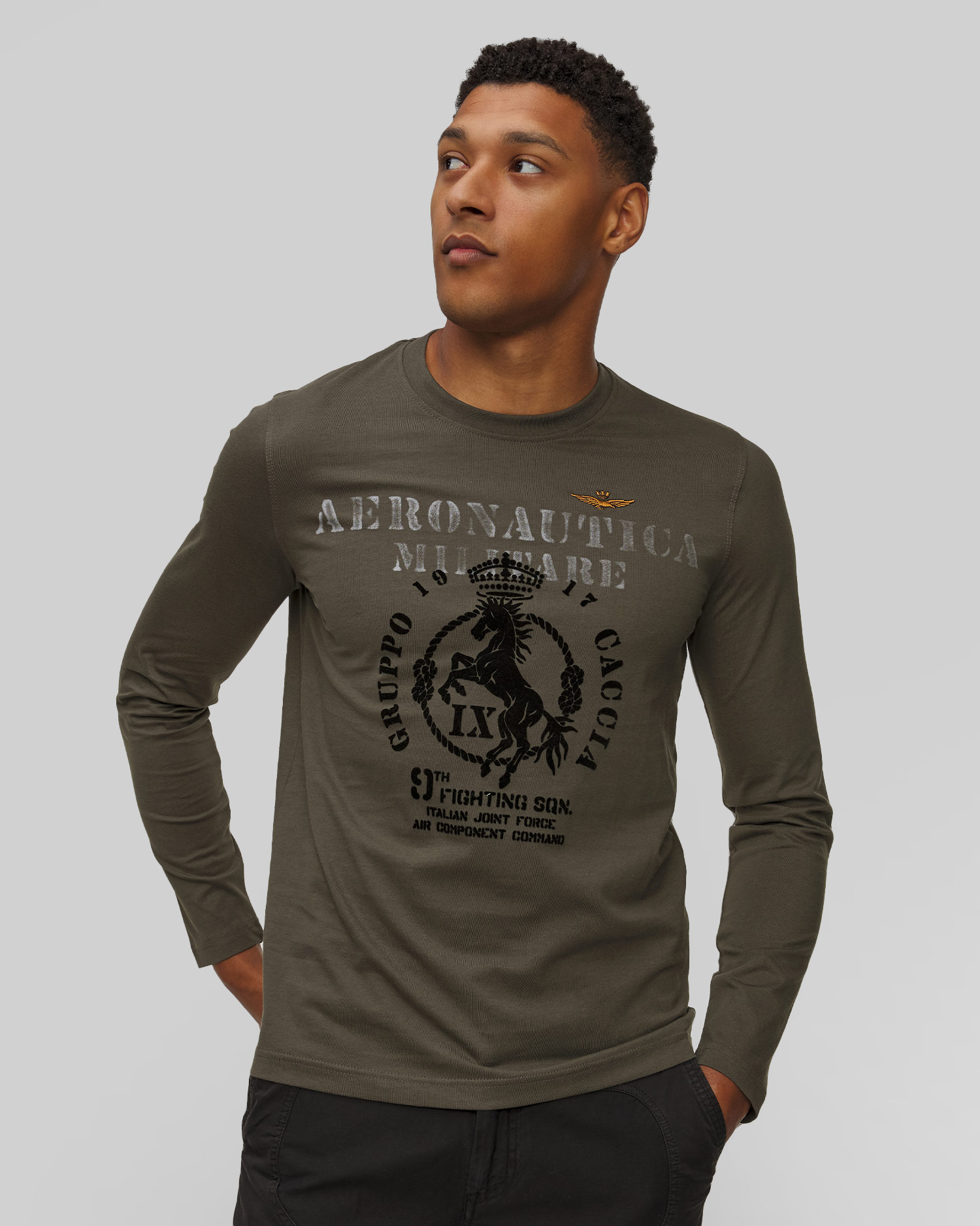 Longsleeve męski Aeronautica Militare