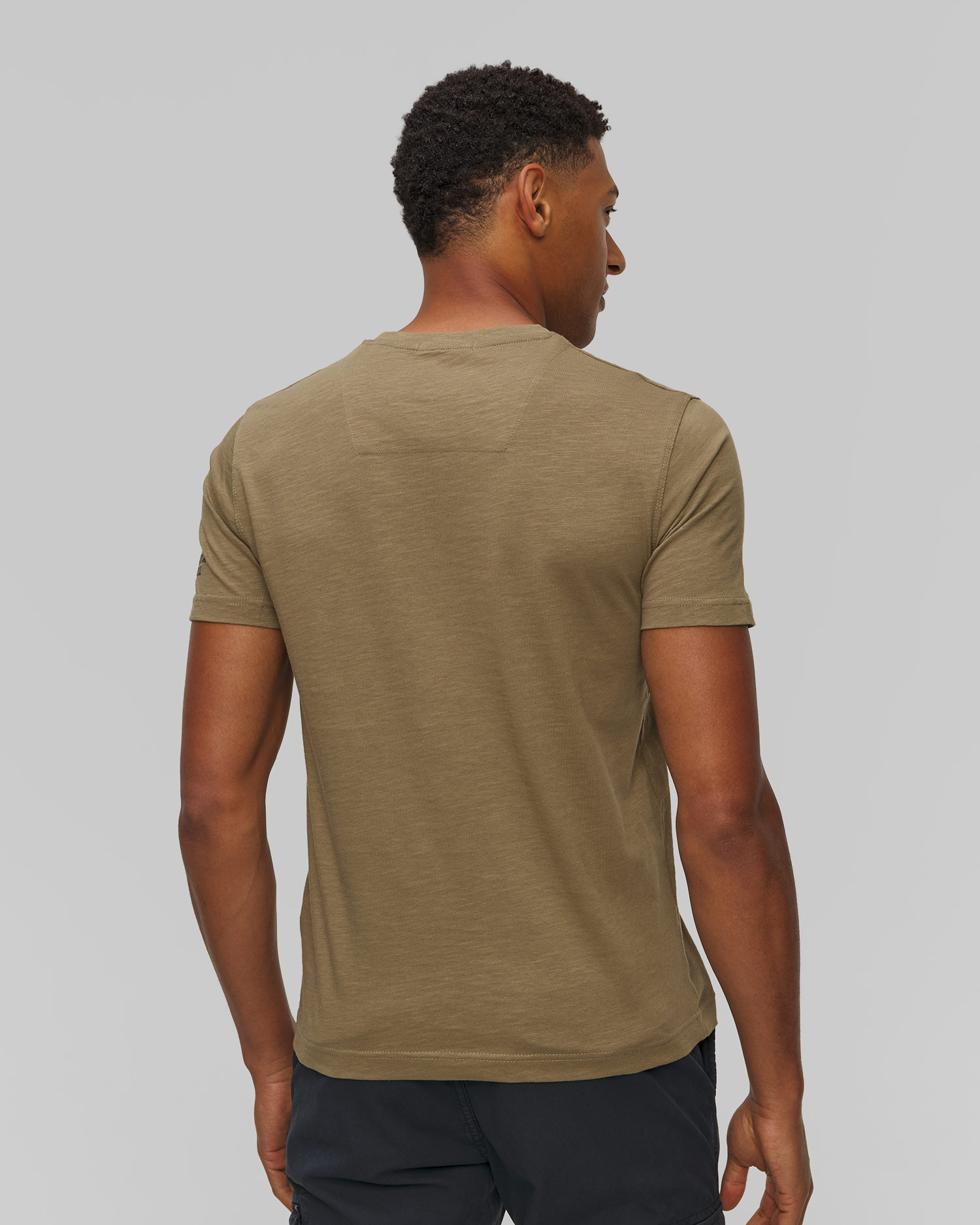 Men's green T-shirt Aeronautica Militare