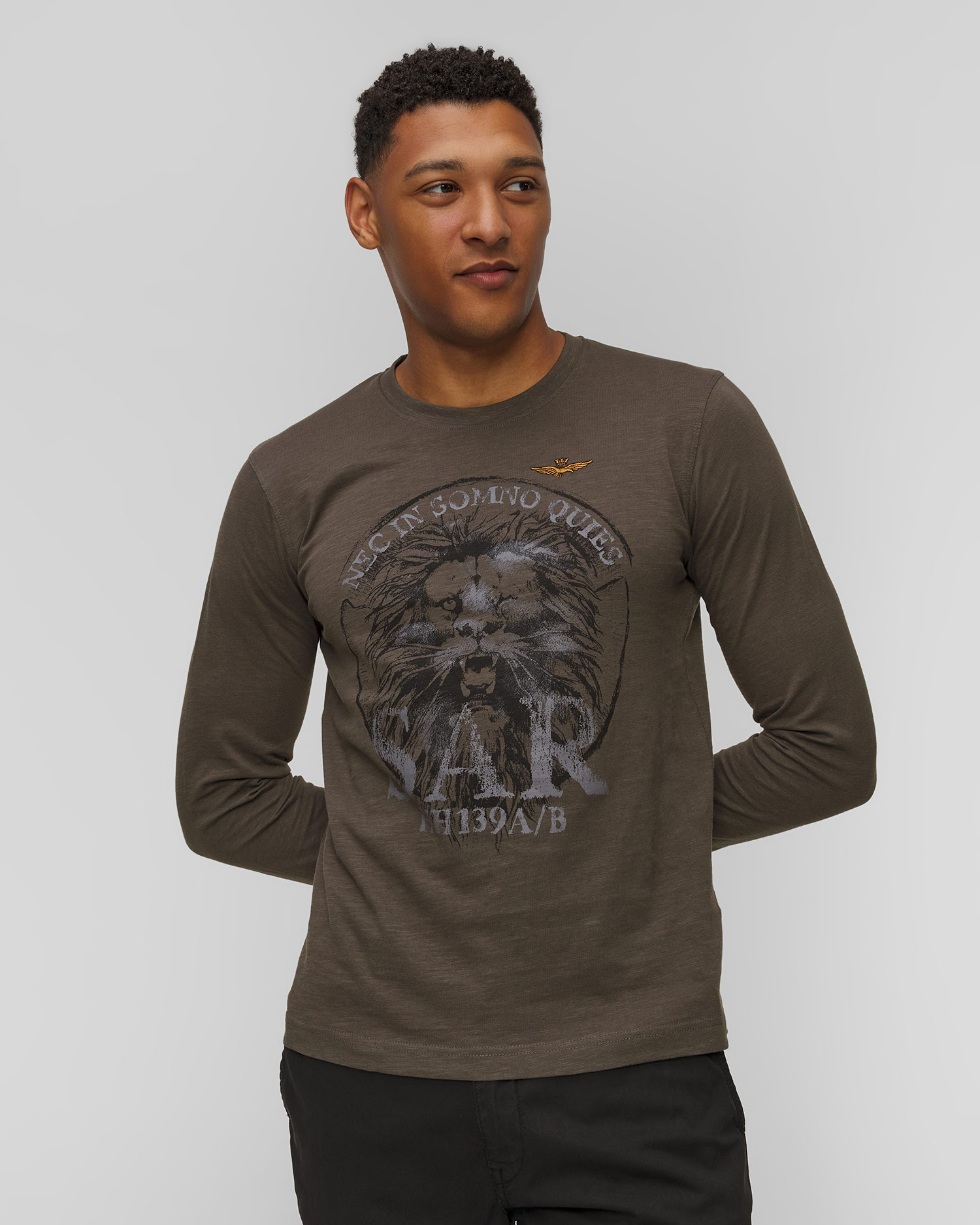 Aeronautica Militare Langarmshirt für Herren