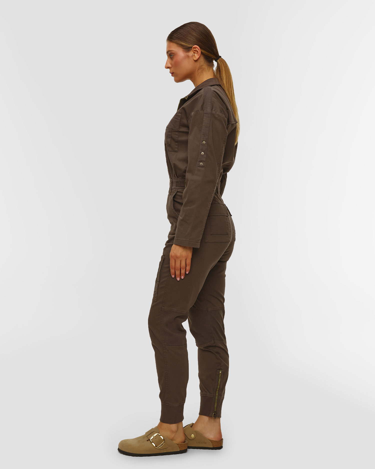 Dámský hnědý overal Aeronautica Militare