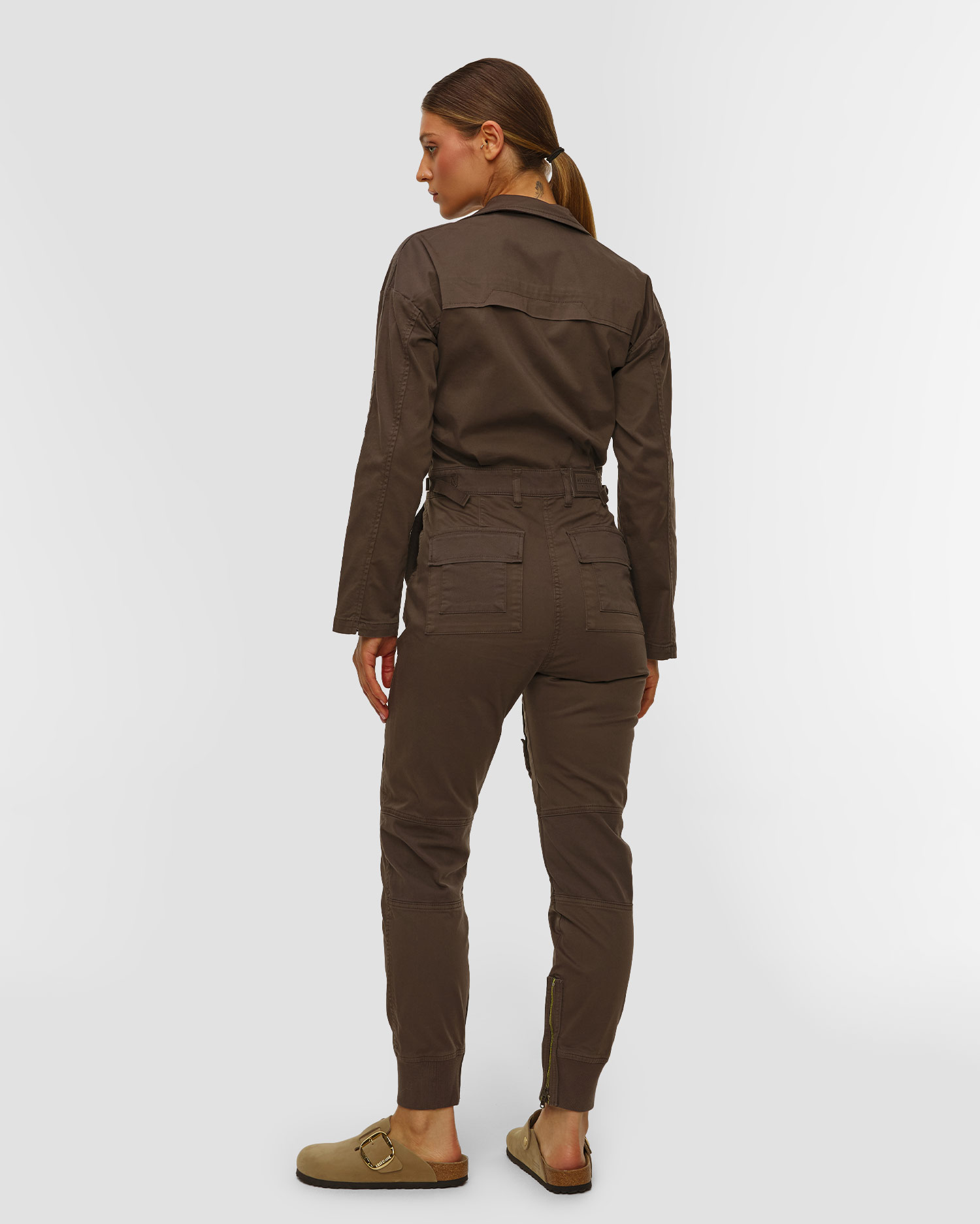 Dámský hnědý overal Aeronautica Militare