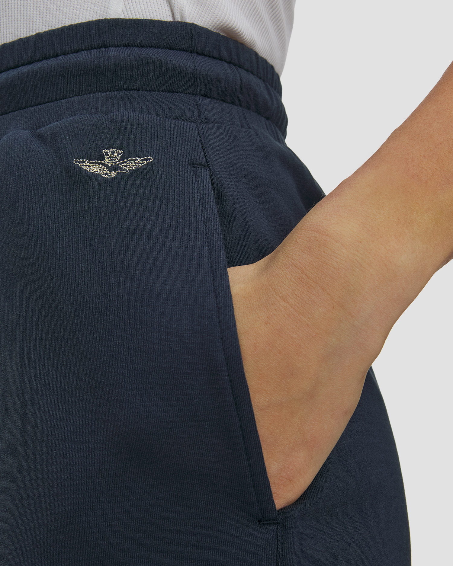 Szorty damskie Aeronautica Militare granatowe
