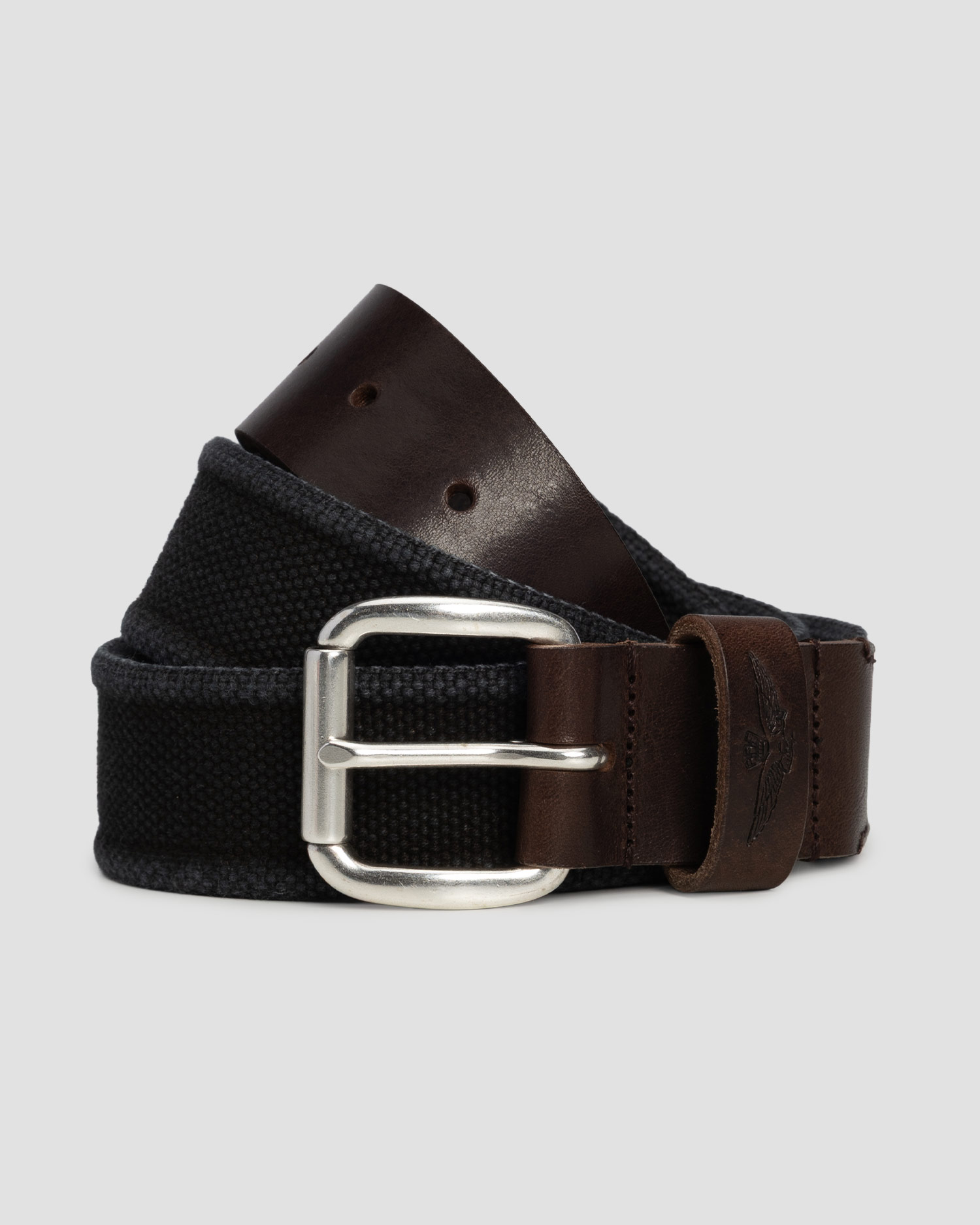 Men's belt Aeronautica Militare, Color/Pattern: Granatowy