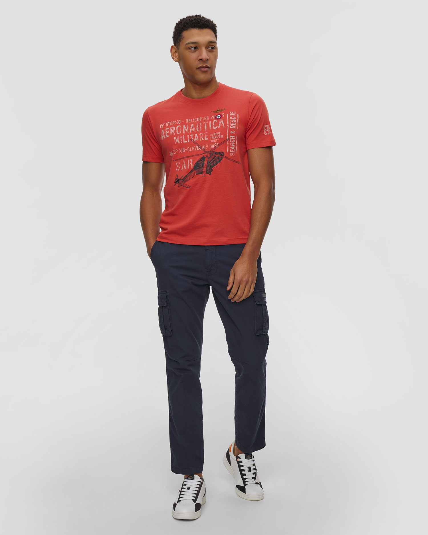 T-shirt  pour hommes Aeronautica Militare