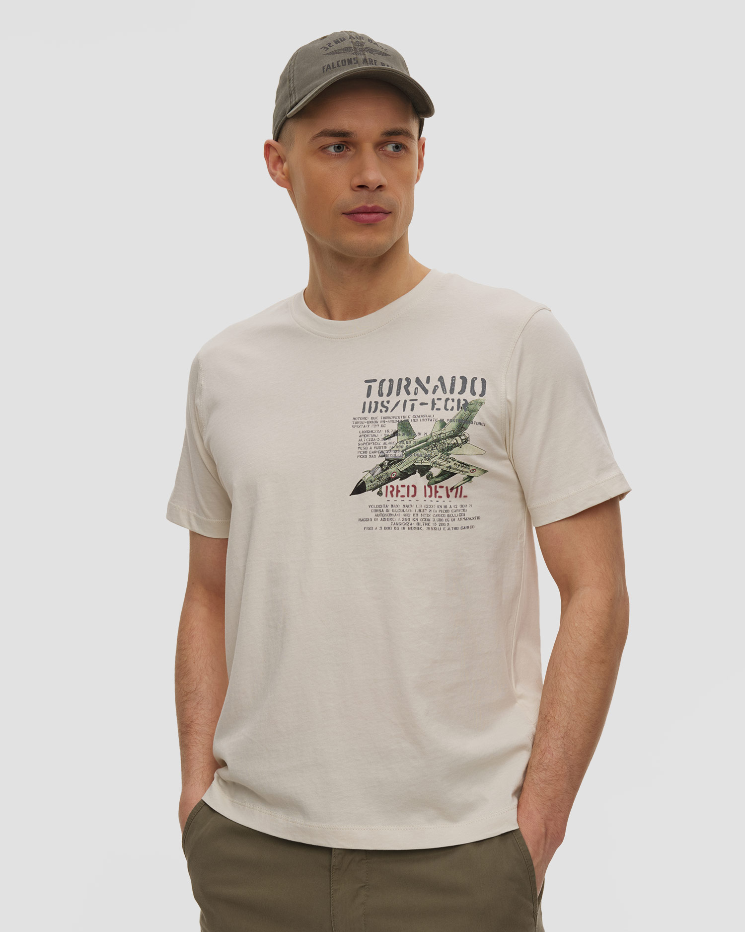 T-shirt da uomo Aeronautica Militare