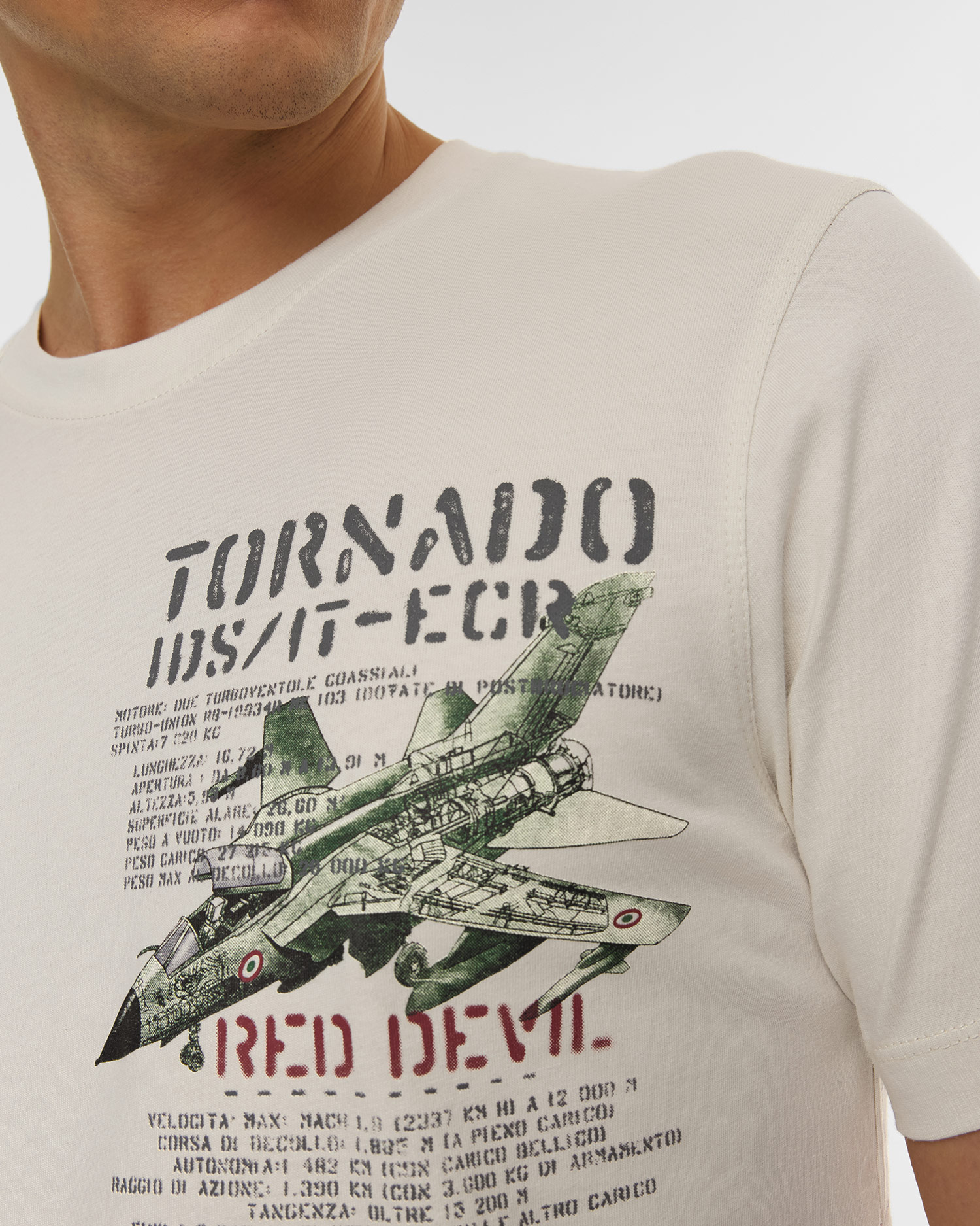 T-shirt da uomo Aeronautica Militare