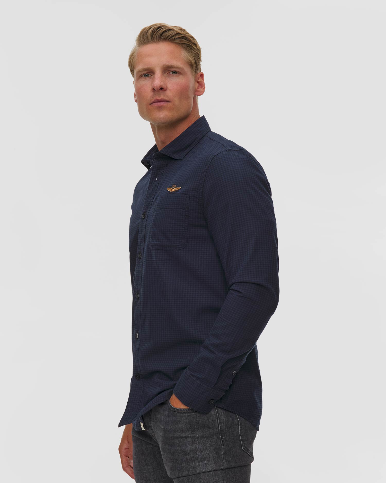 Aeronautica Militare Herren-Flanellhemd
