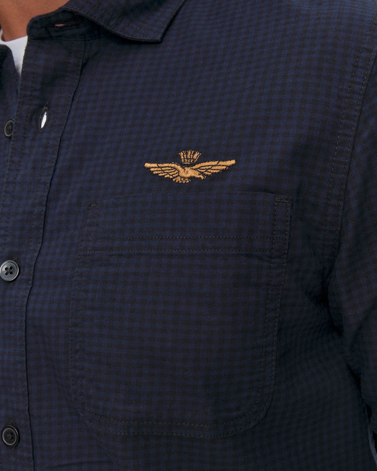 Aeronautica Militare Herren-Flanellhemd