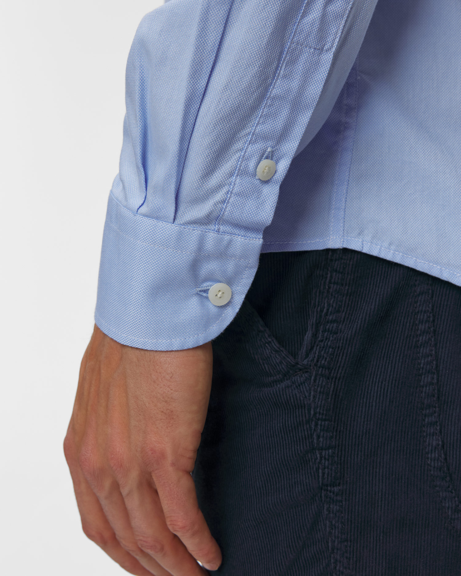Chemise bleue pour hommes Aeronautica Militare