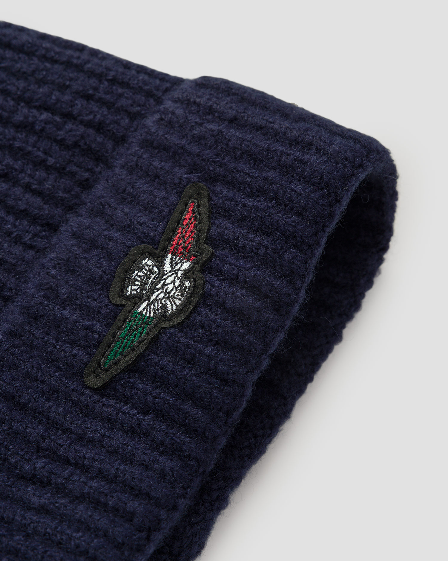 Tmavě modrá zimní čepice unisex Aeronautica Militare