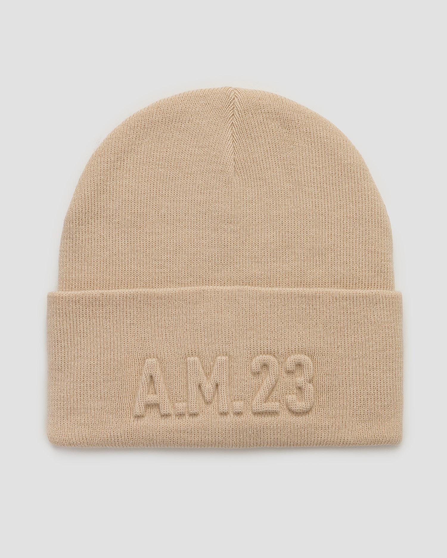 Bonnet beige Aeronautica Militare avec logo brodé
