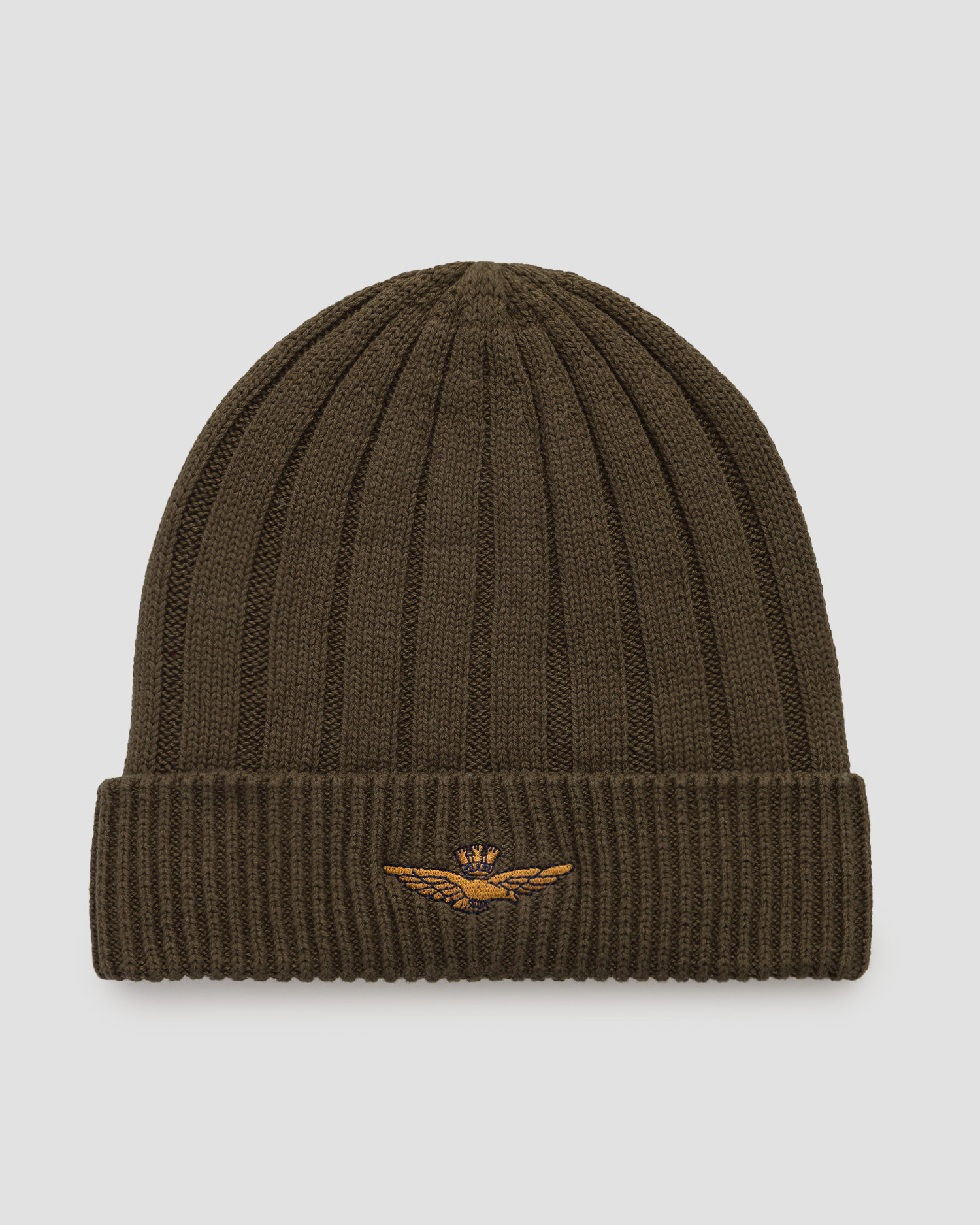Bonnet en coton Aeronautica Militare avec broderie, Couleur: Zielony