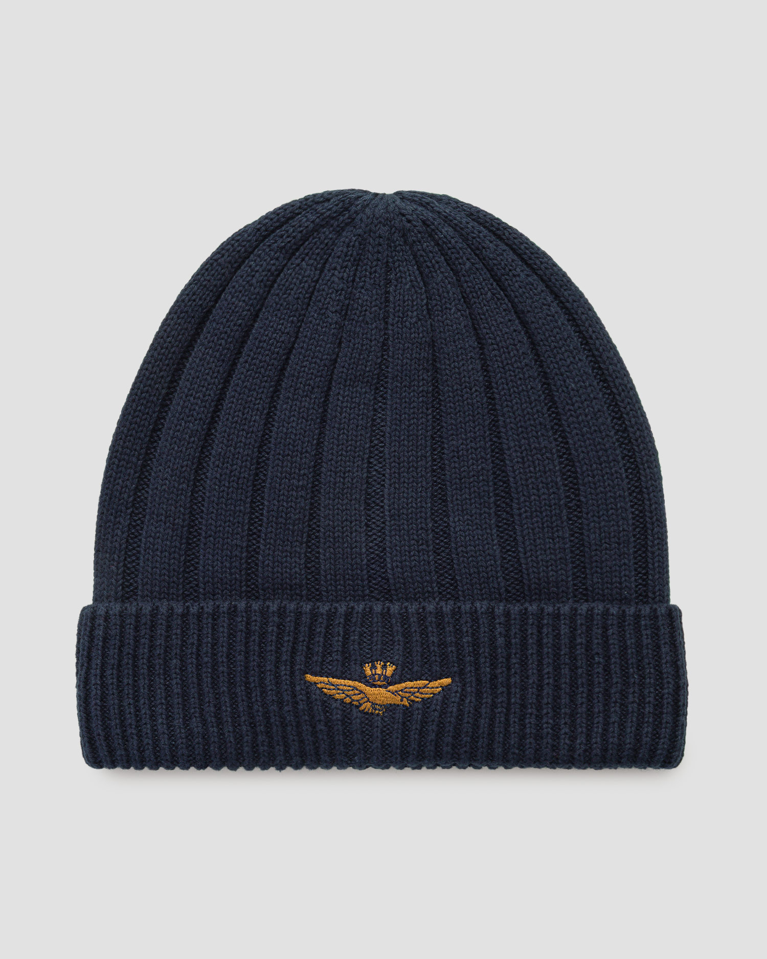 Bonnet en coton Aeronautica Militare avec broderie, Couleur: Granatowy