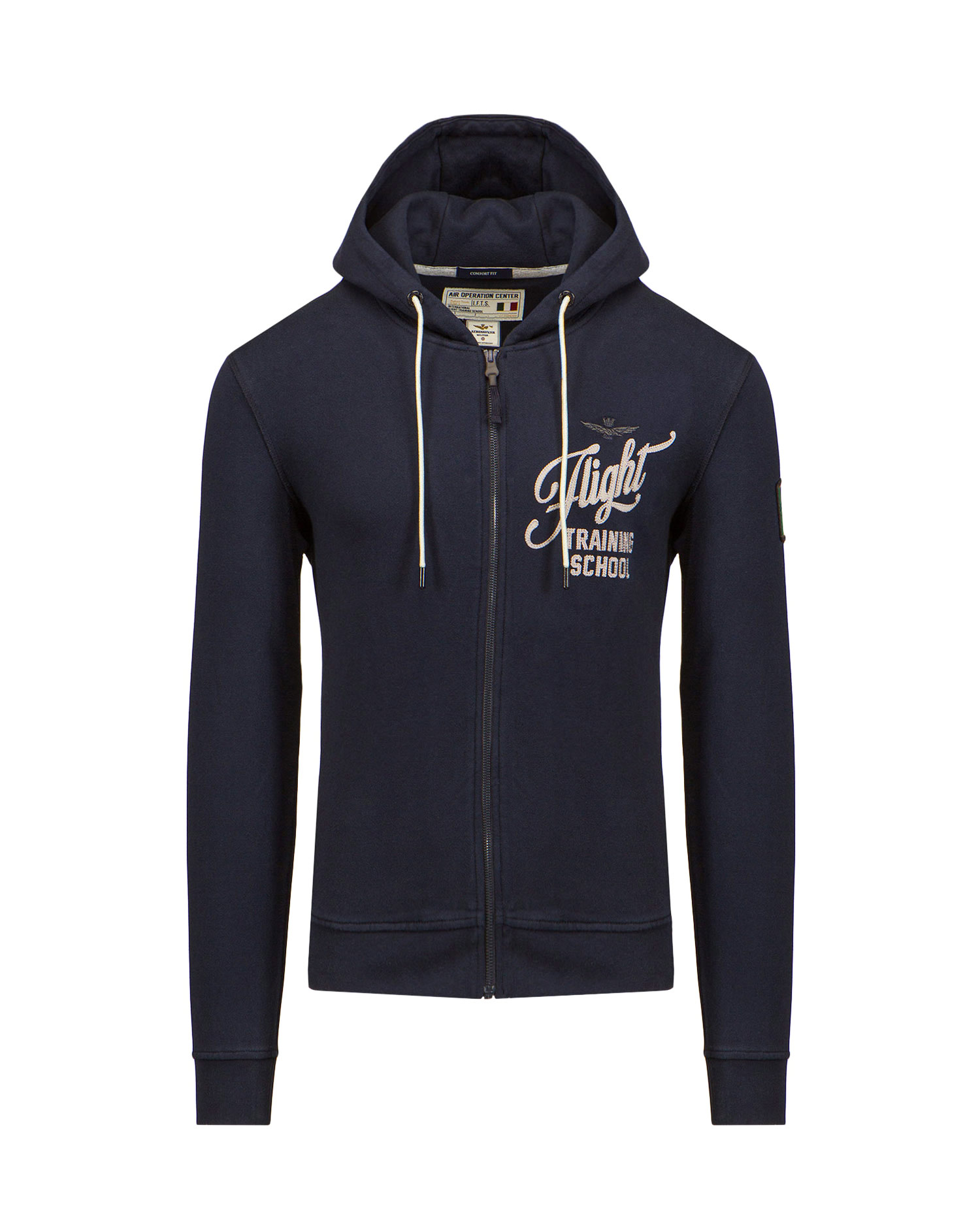 Sweat-shirt à capuche Aeronautica Militare