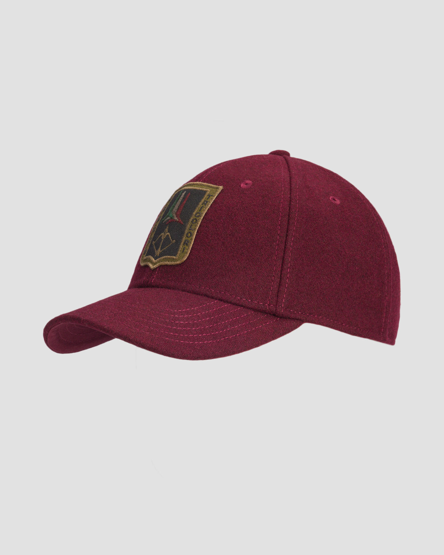 Casquette rouge à visière Aeronautica Militare Frecce Tricolori, Couleur: Czerwony