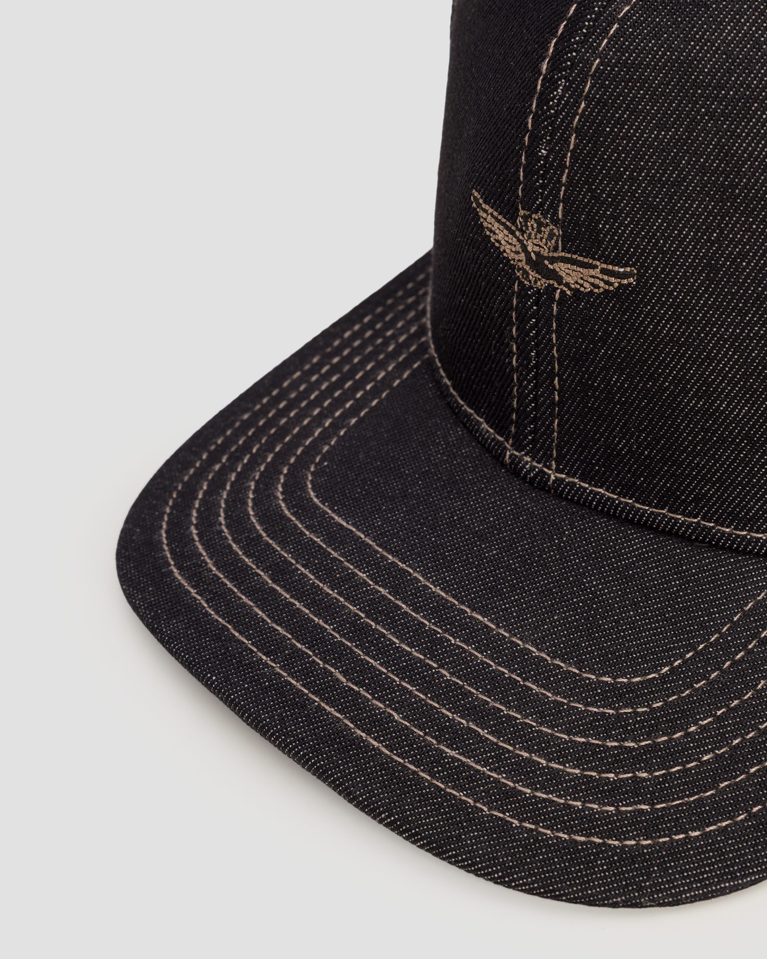 Casquette d'aviateur en coton Aeronautica Militare avec cache-oreilles