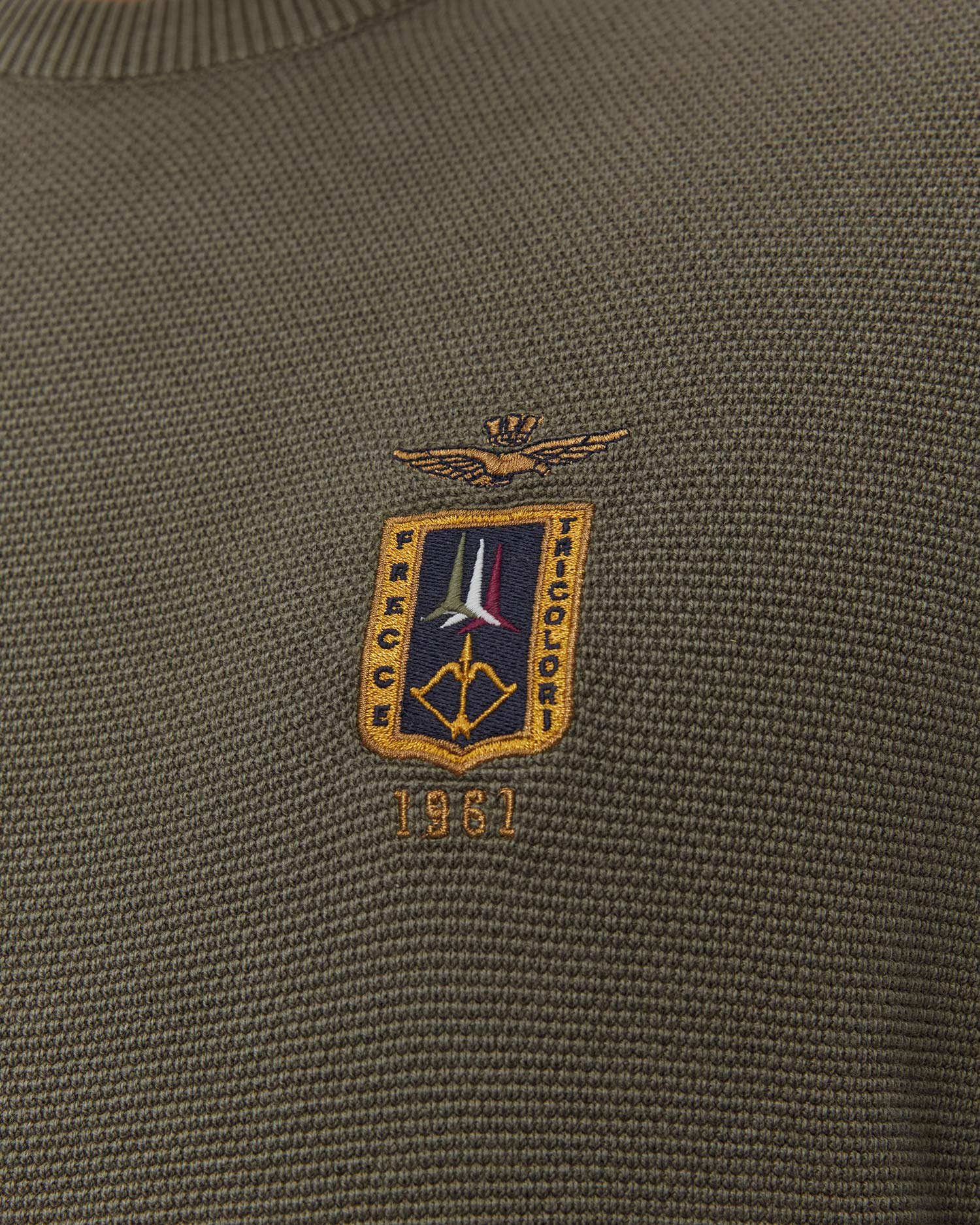 Pulover pentru bărbați Aeronautica Militare cu lyocell