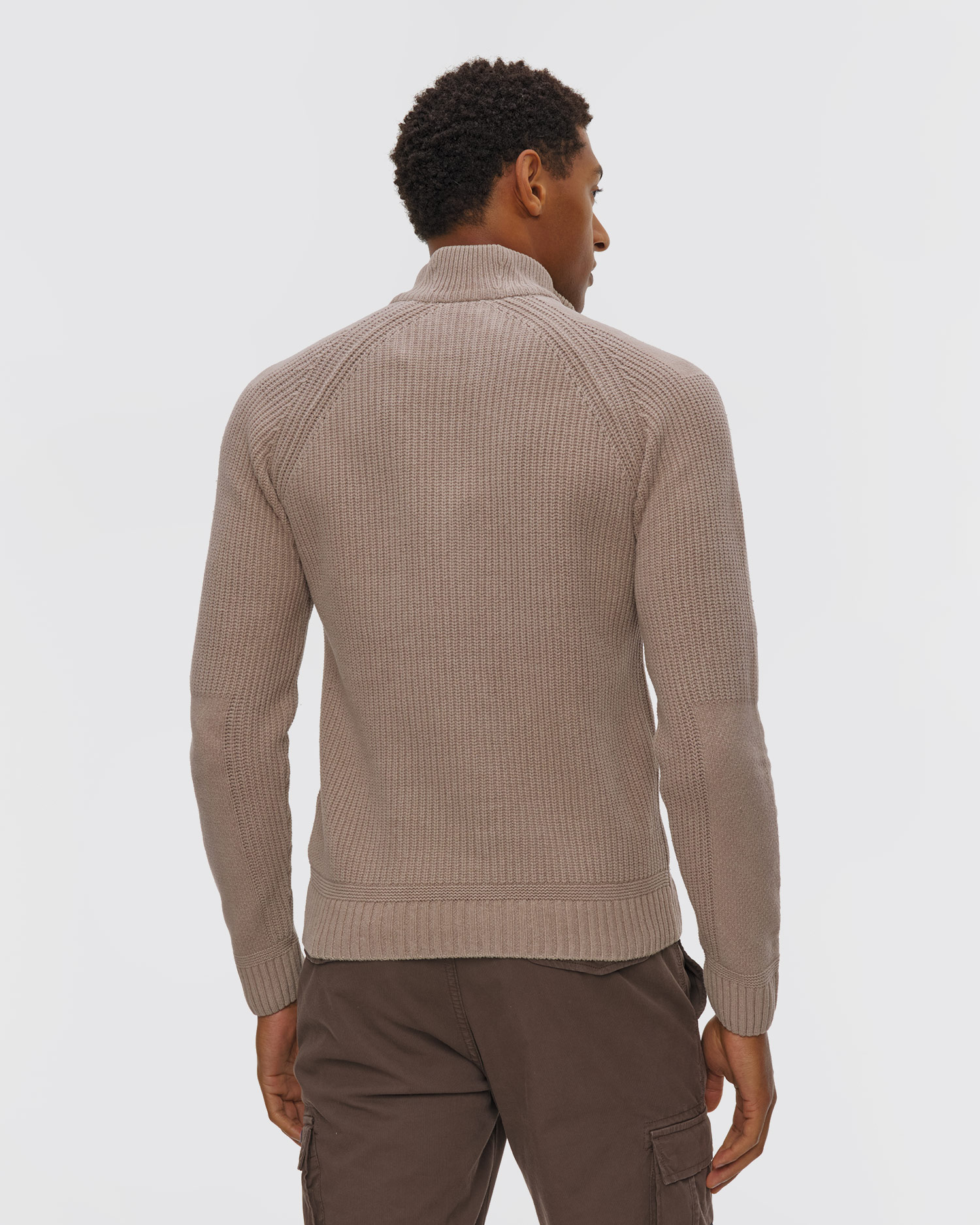 Pull avec zip court pour hommes Aeronautica Militare