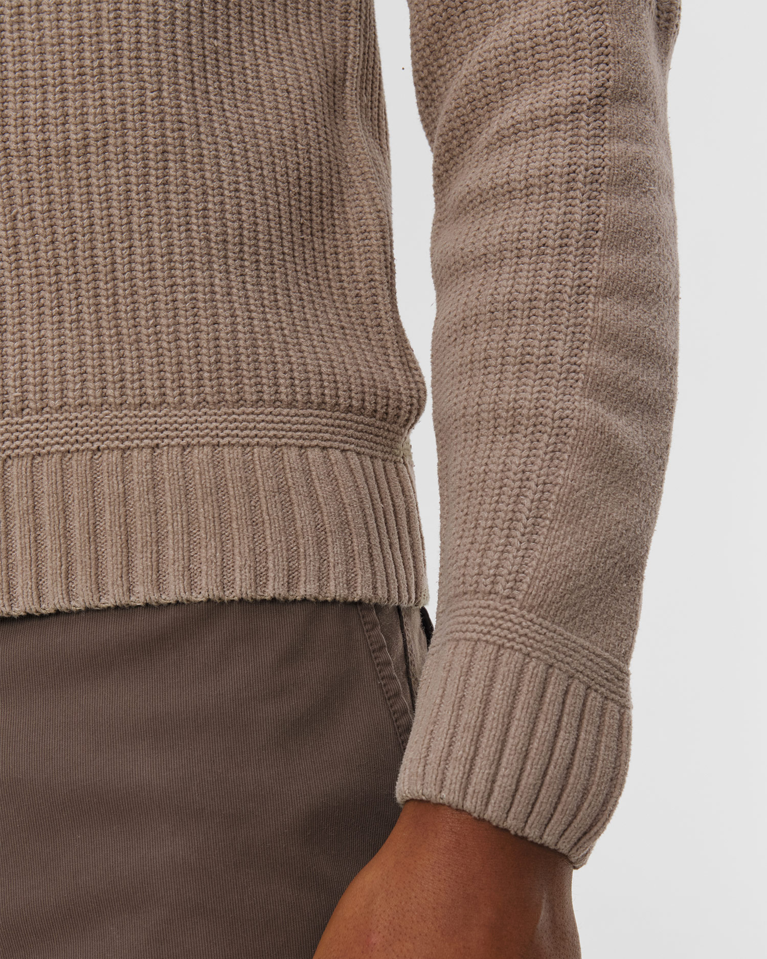 Pull avec zip court pour hommes Aeronautica Militare