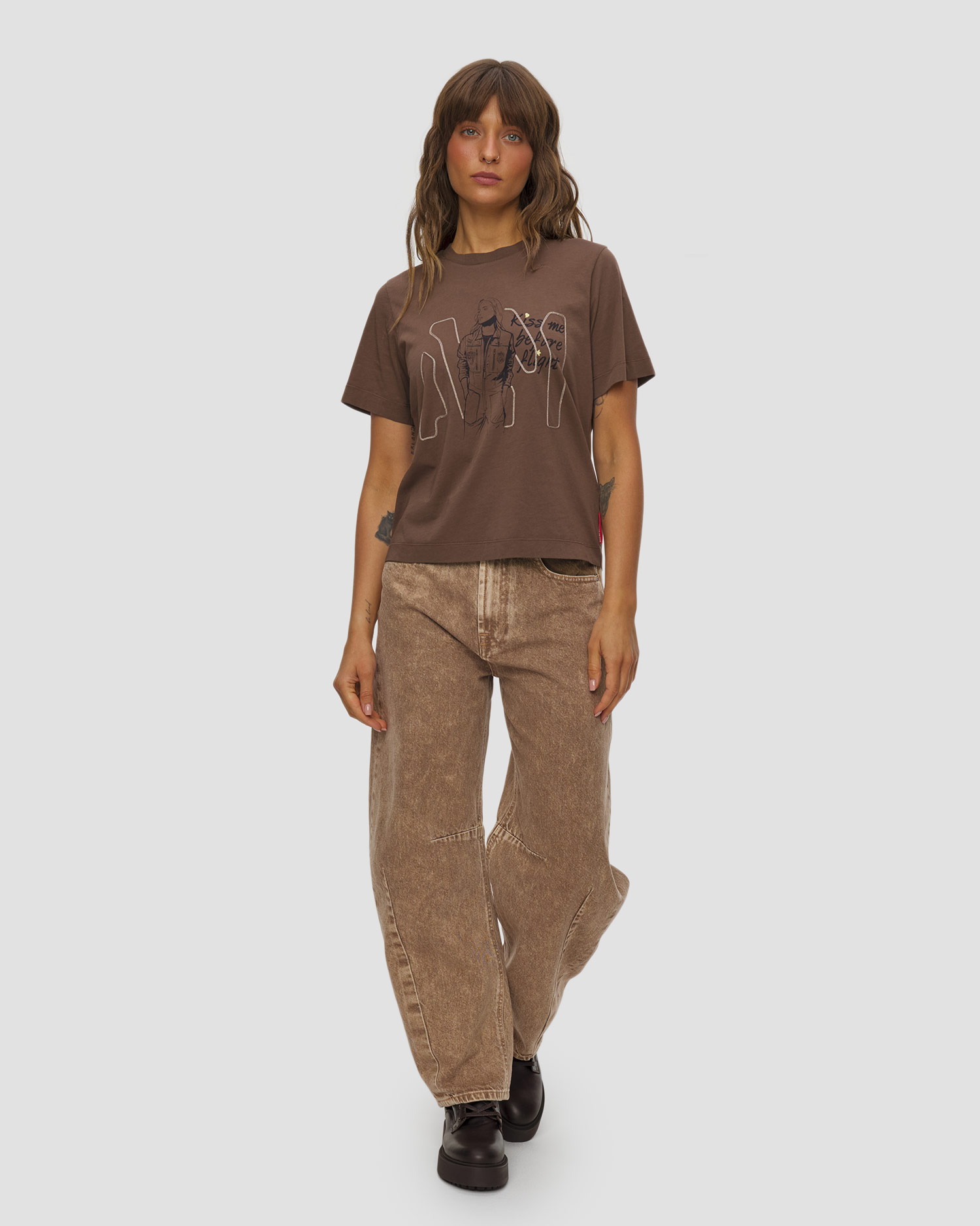 Pantalon en denim Aeronautica Militare