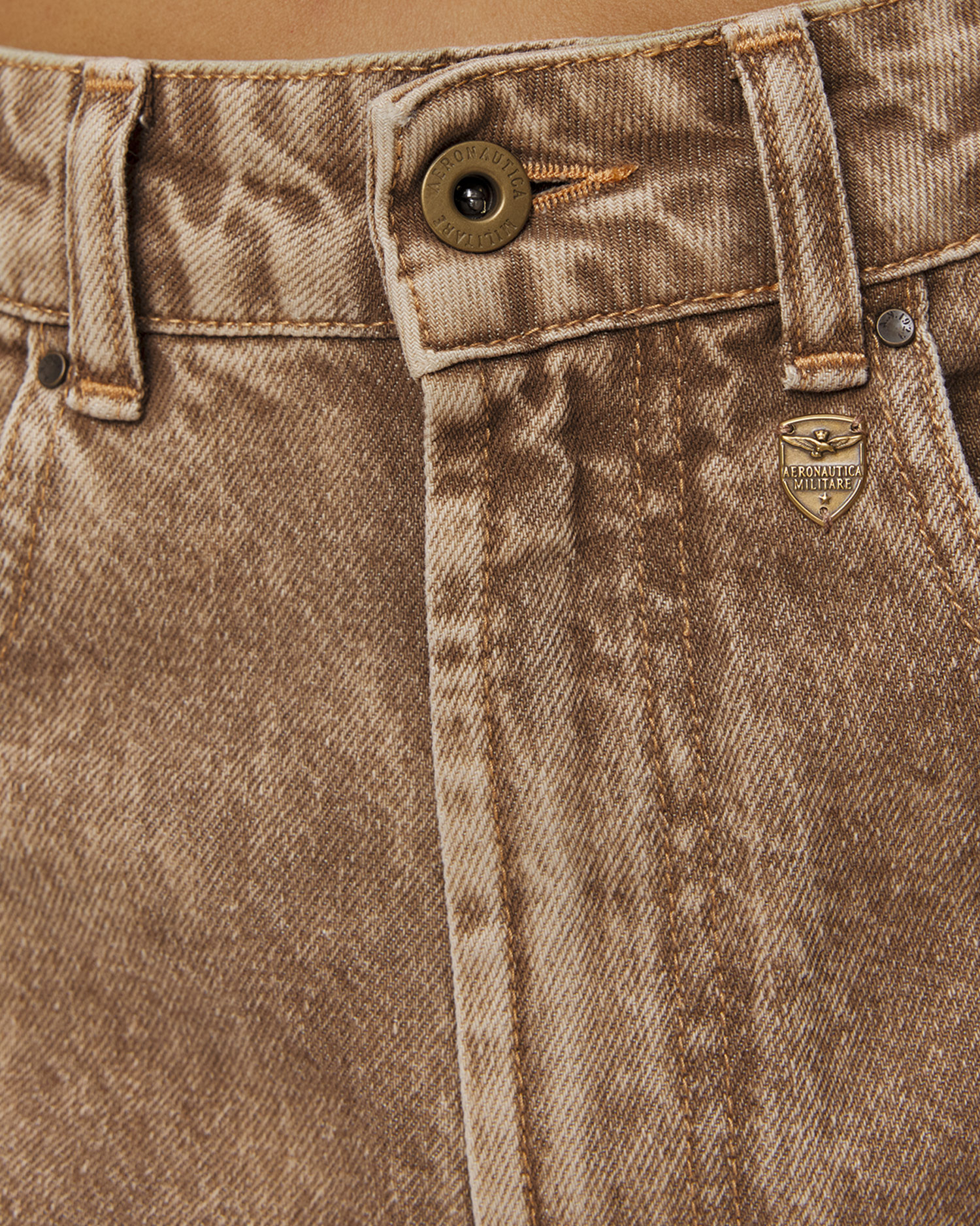 Pantalon en denim Aeronautica Militare