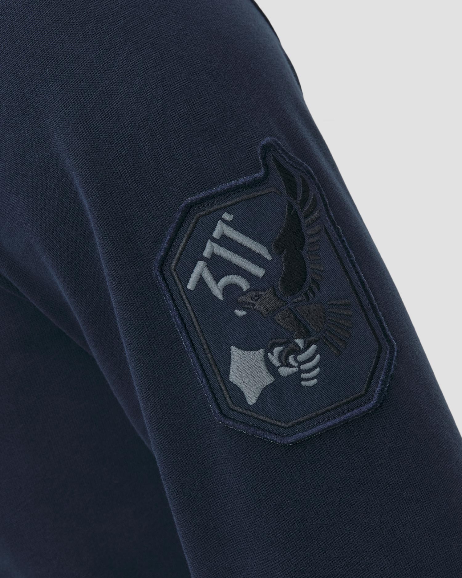 Aeronautica Militare Herren-Poloshirt aus Baumwolle mit Aufnähern