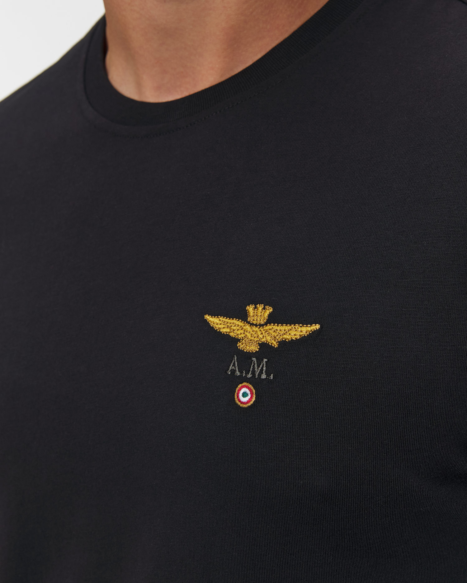 T-shirt à manches longues pour hommes Aeronautica Militare