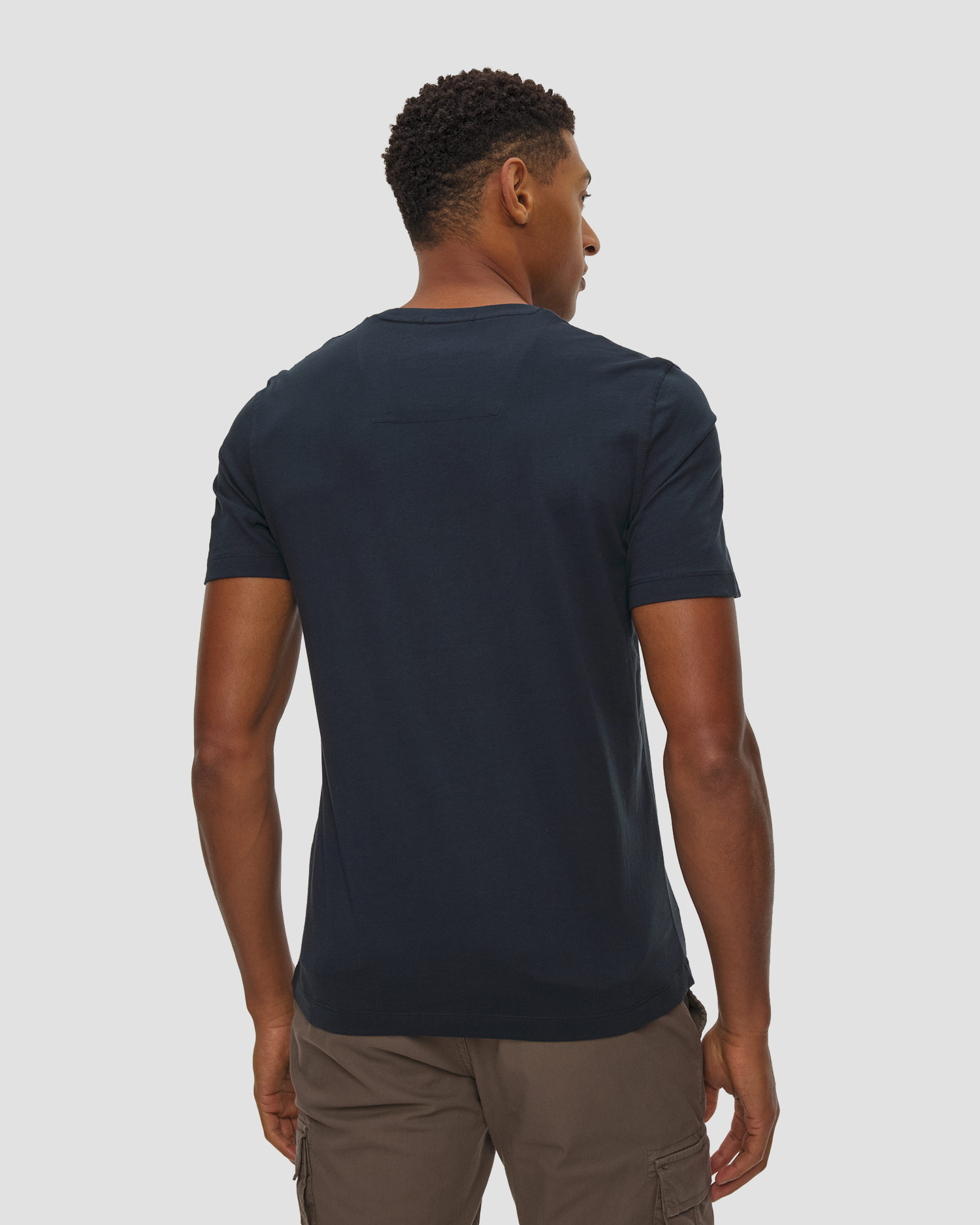 Tricou din bumbac pentru bărbați Aeronautica Militare cu imprimeu