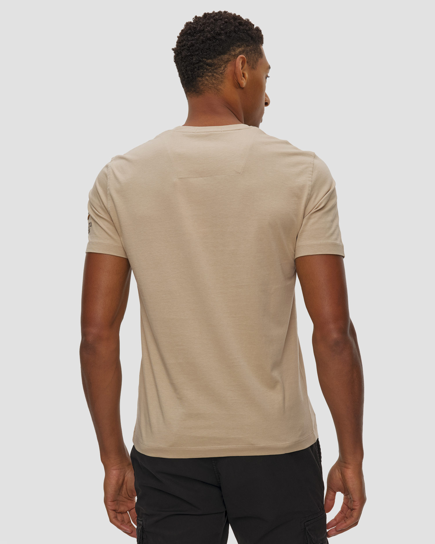 Tricou din bumbac pentru bărbați Aeronautica Militare cu imprimeu