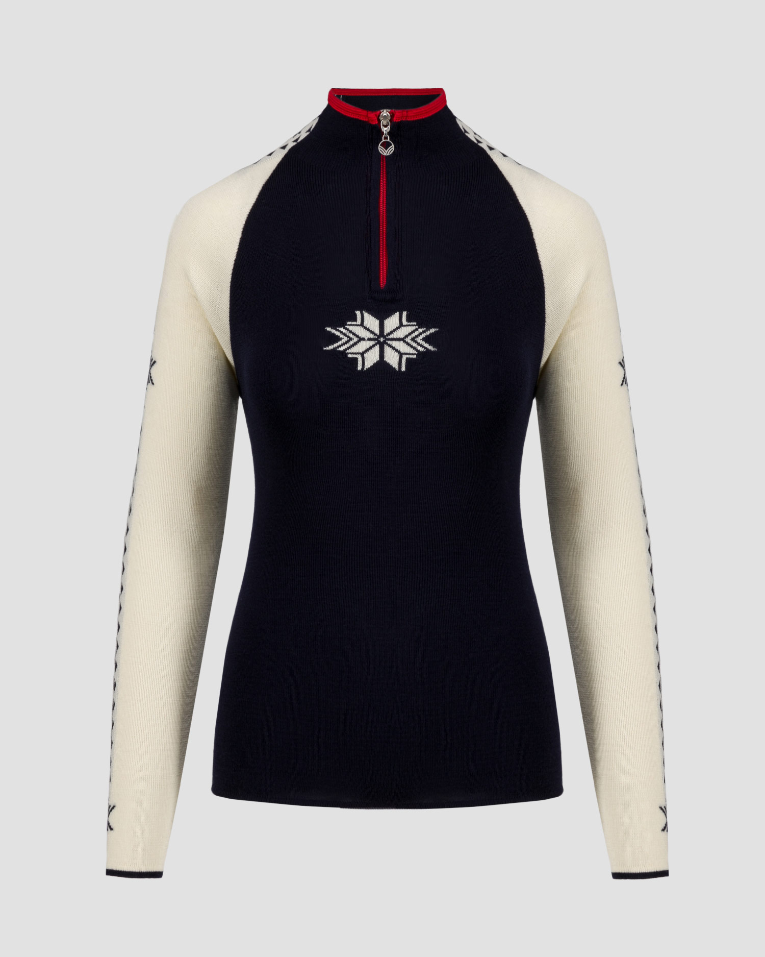 Maglione a collo alto di lana da donna Dale of Norway Geilo