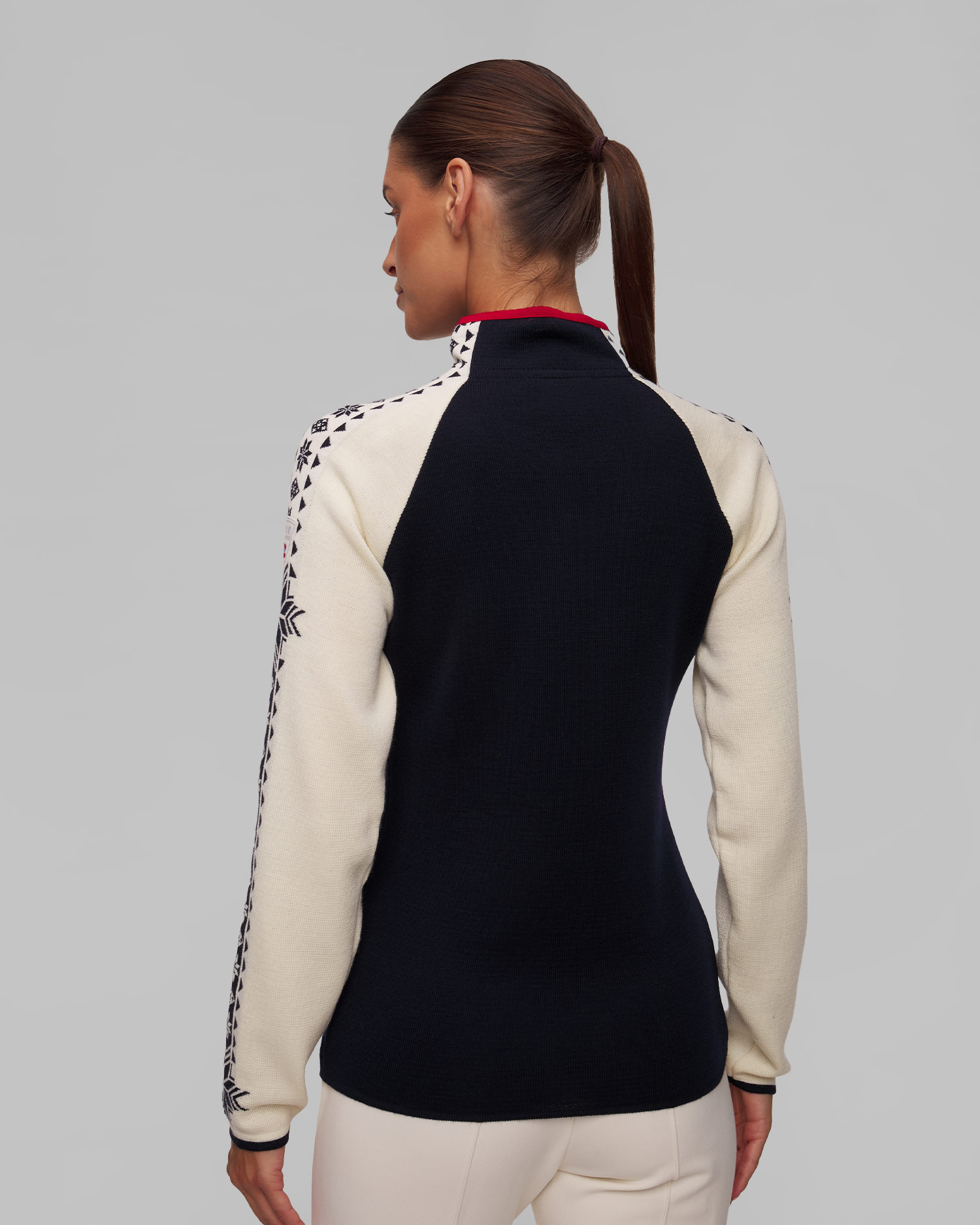 Pull en laine à col roulé pour femmes Dale of Norway Geilo
