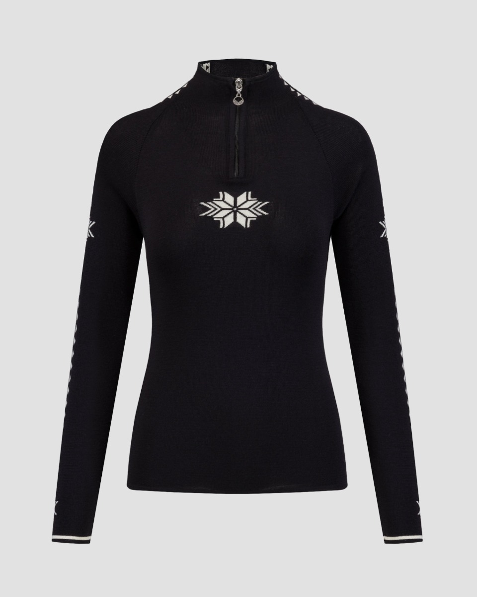 Maglione a collo alto di lana da donna Dale of Norway Geilo