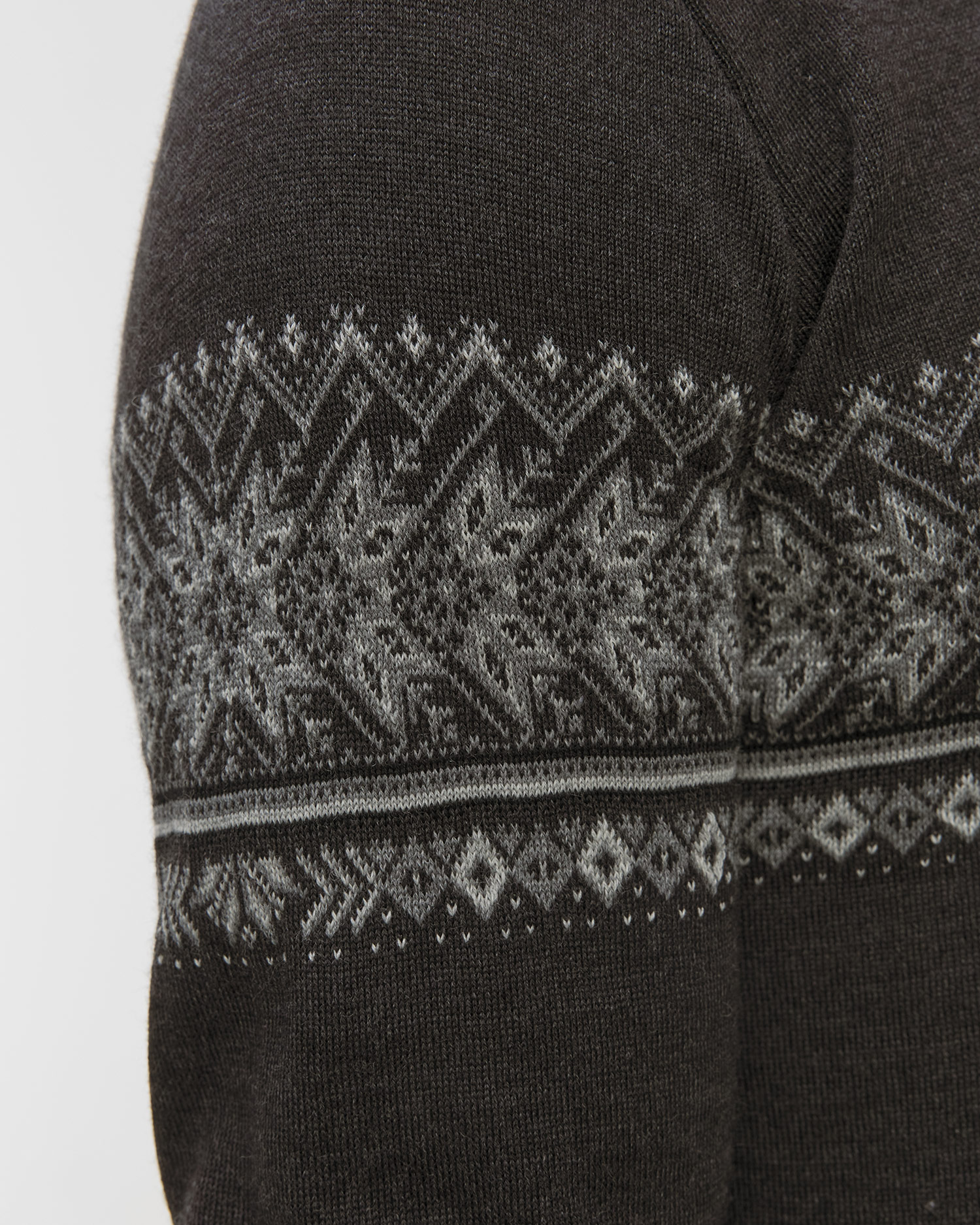 Maglione in lana con cerniera da uomo Dale of Norway Hovden