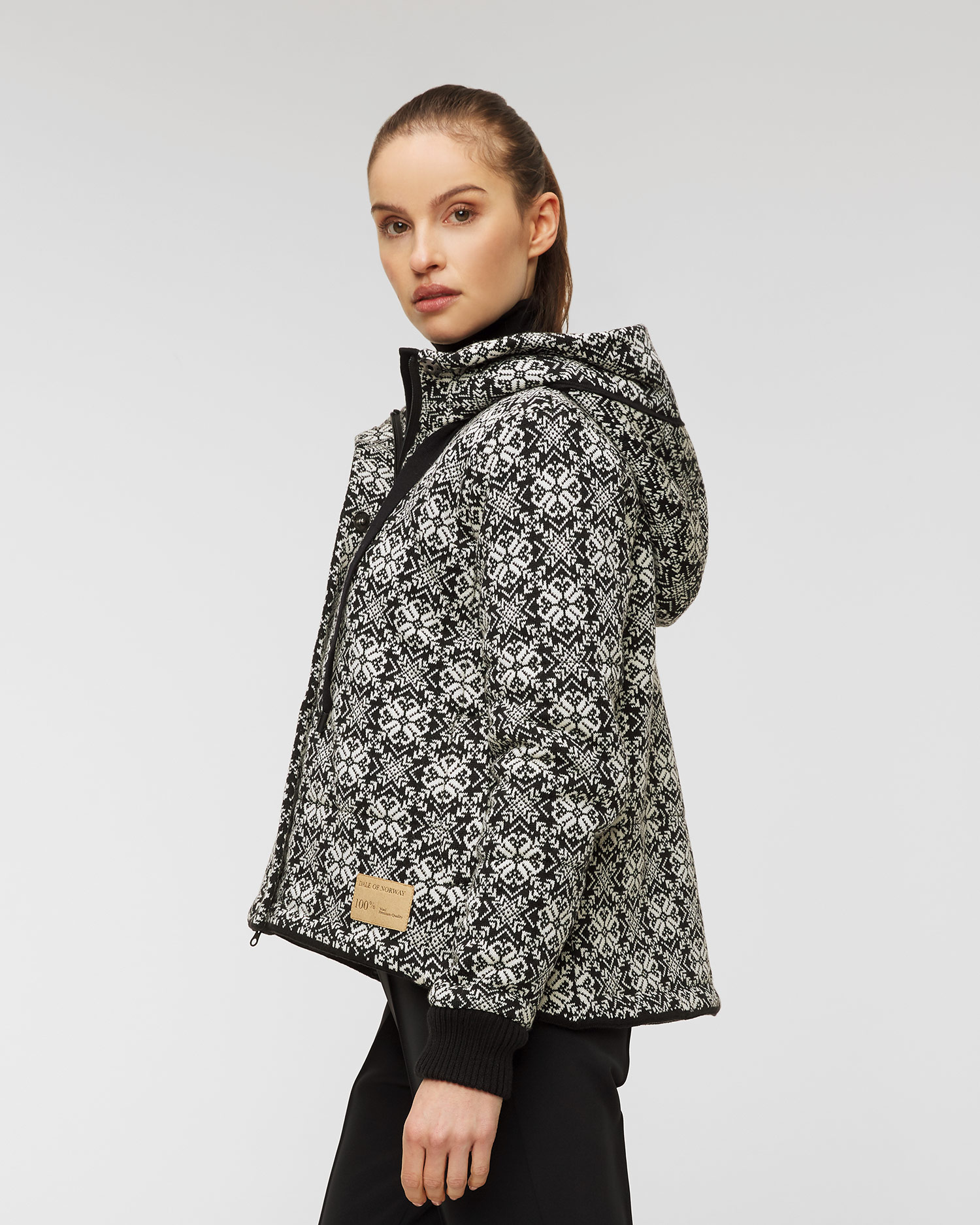 DALE OF NORWAY FIRDA QUILTED Wollsweatshirt