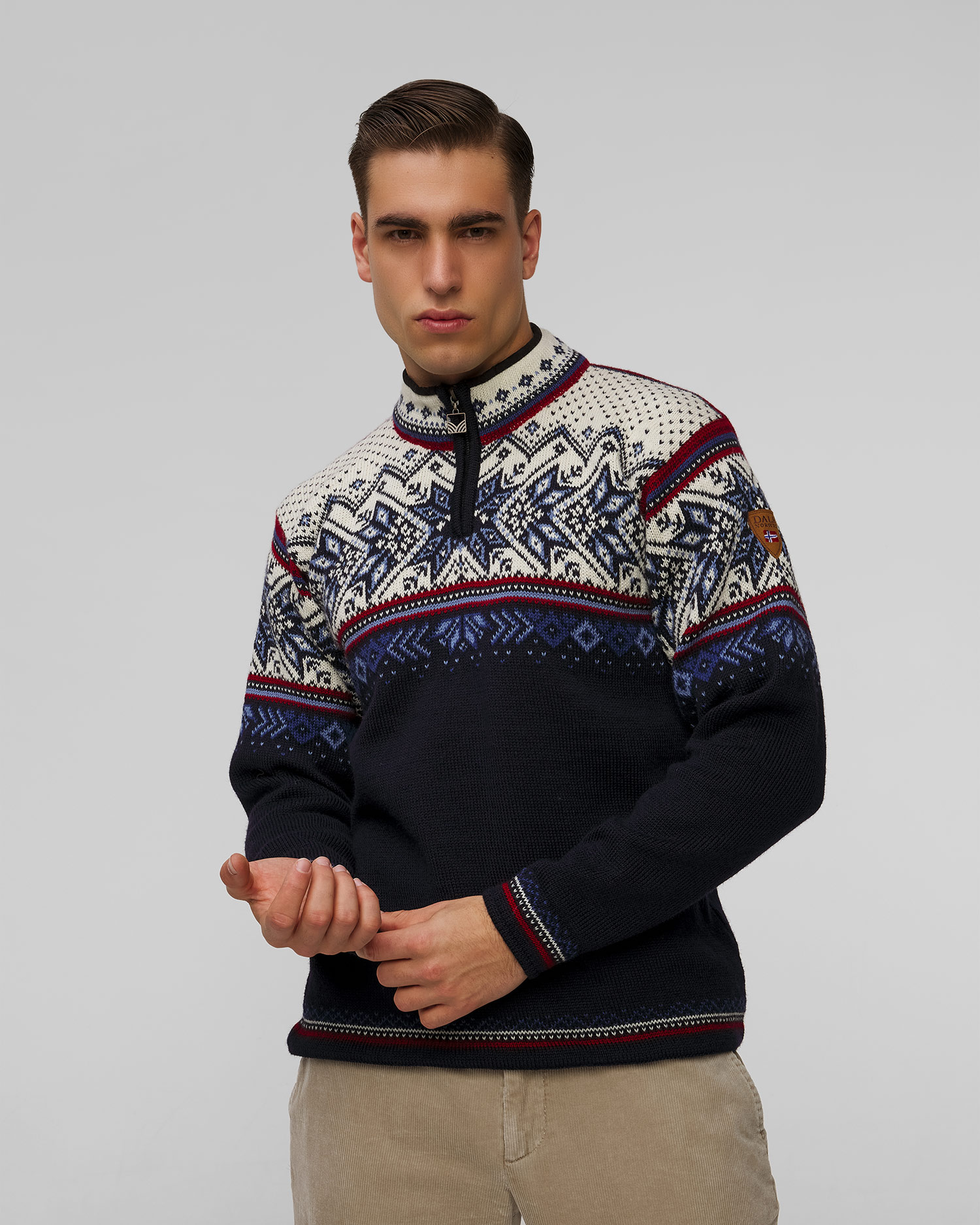 Vlněný svetr DALE OF NORWAY VAIL