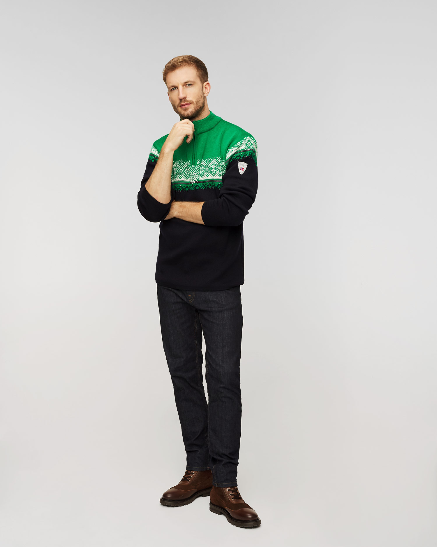 Pull en laine pour hommes Dale of Norway Moritz