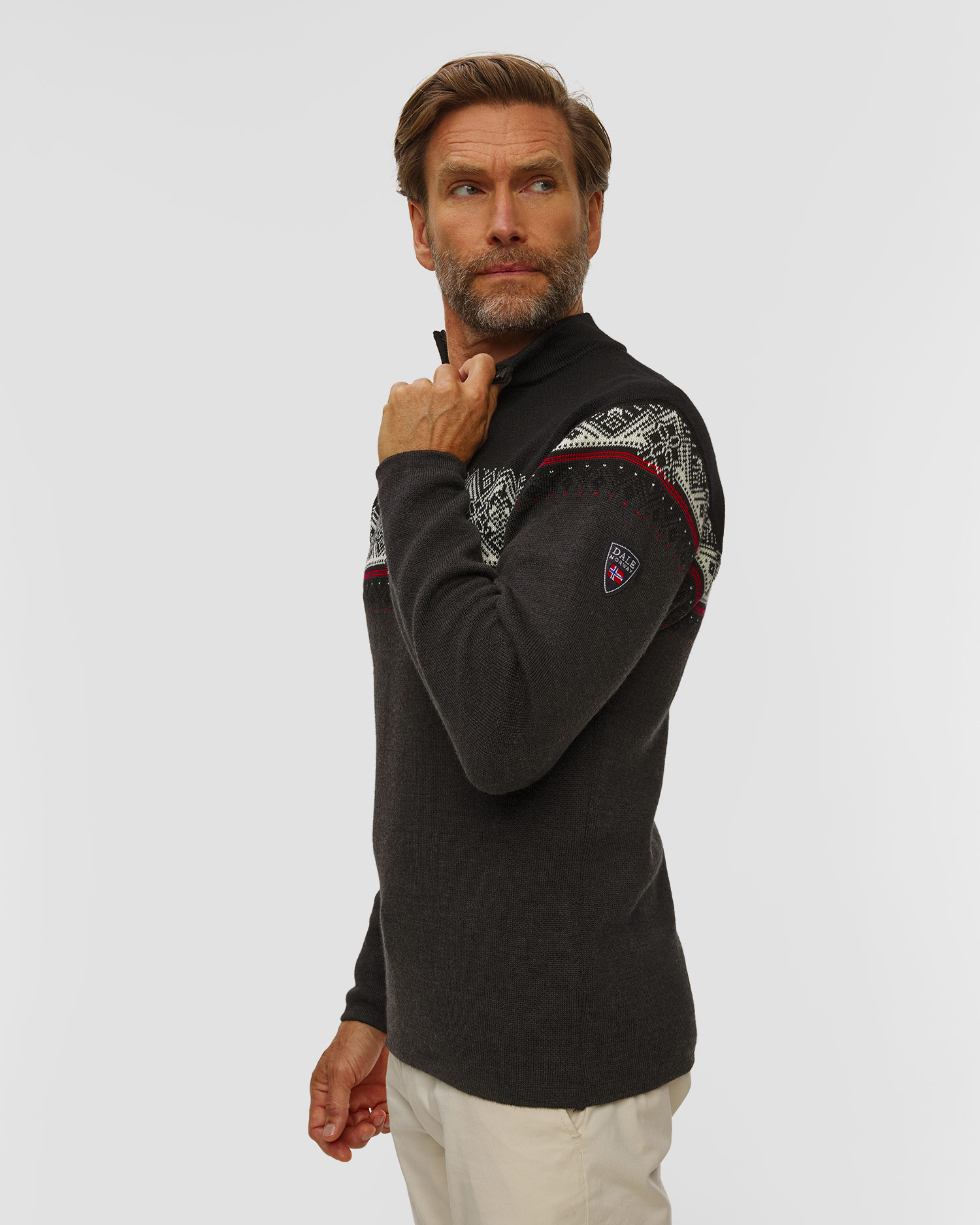 Maglione di lana da uomo Dale of Norway Moritz