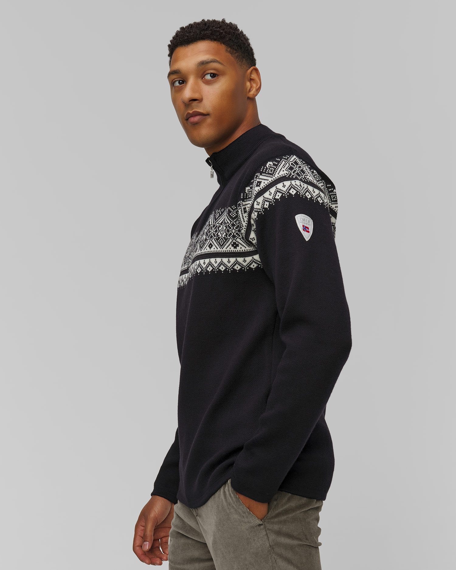 Sweter wełniany męski Dale of Norway Moritz