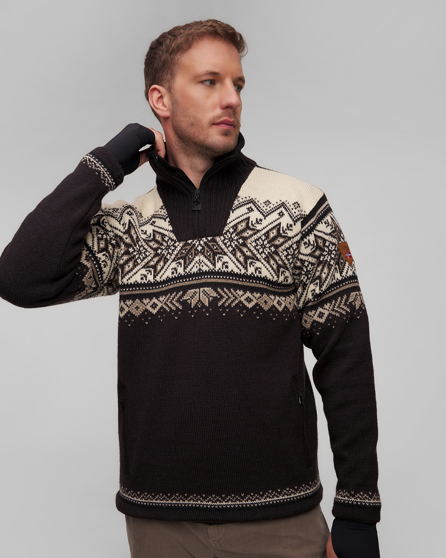 Sweter wełniany męski Dale of Norway Vail