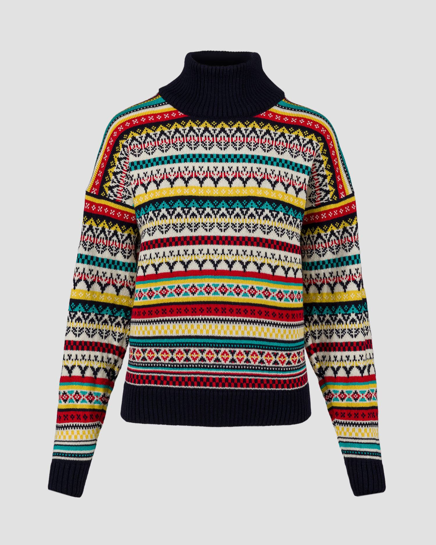 Maglione a collo alto di lana da donna Dale of Norway Utsira