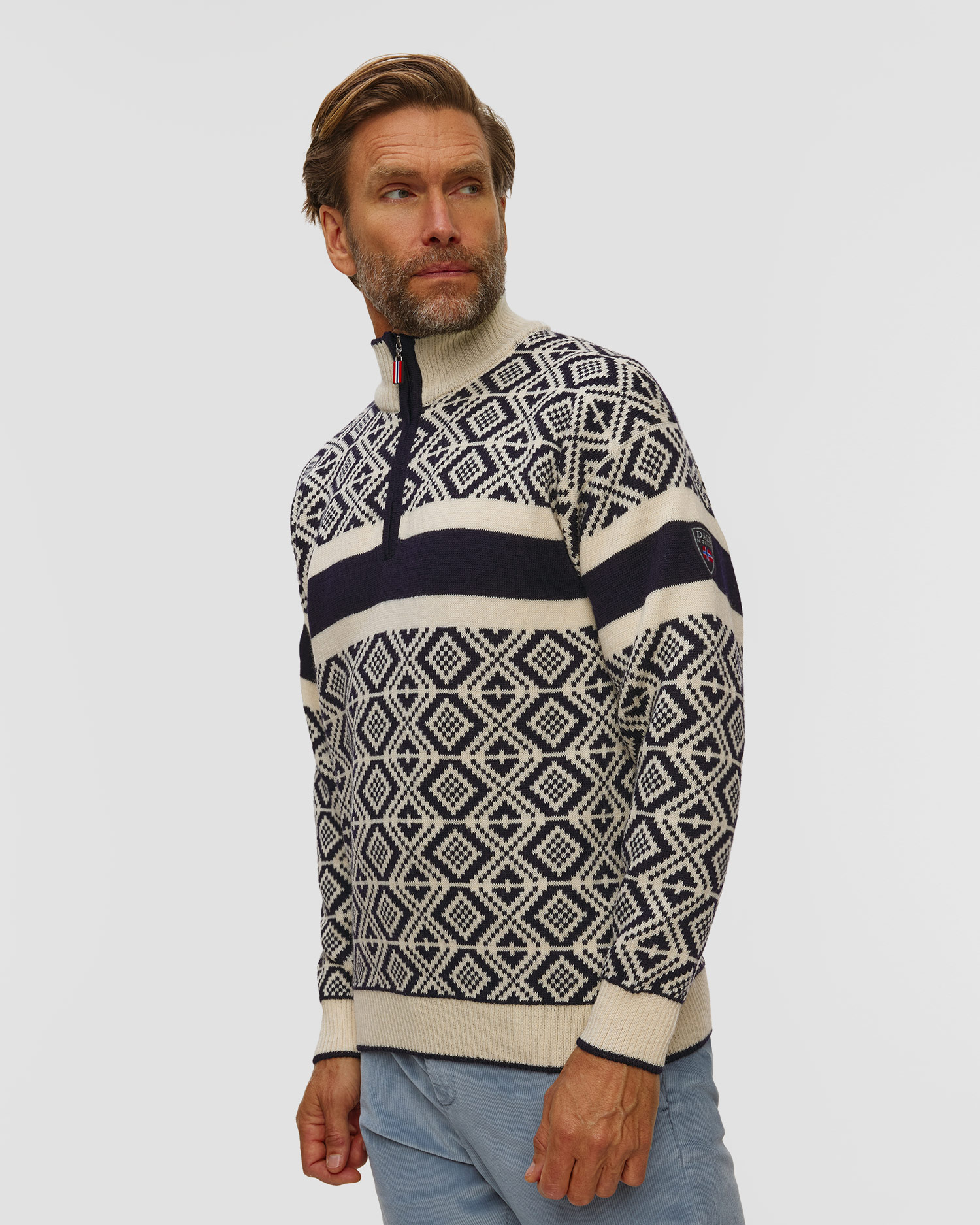 Vlněný pánský svetr Dale of Norway Team Norway Cortina