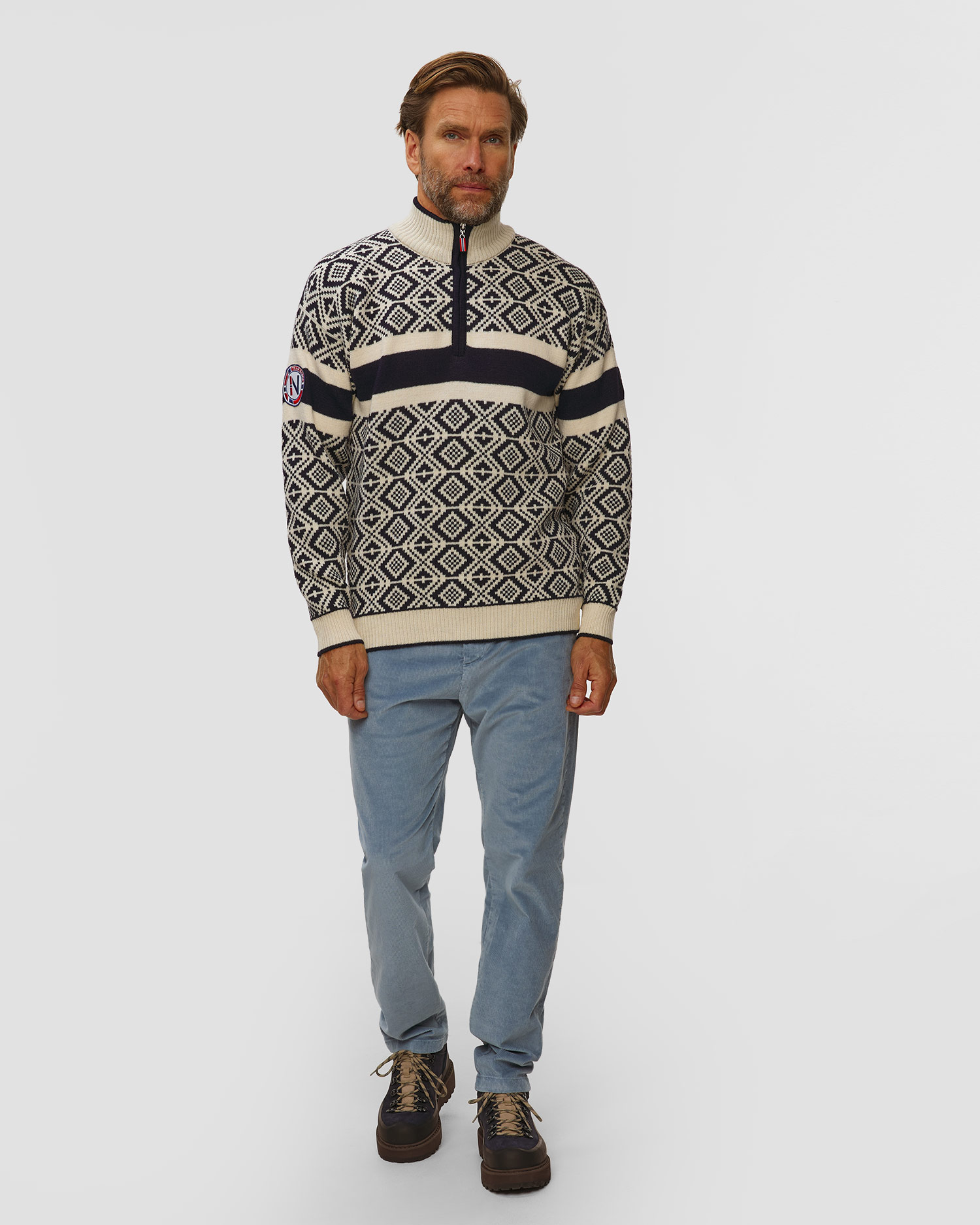 Vlněný pánský svetr Dale of Norway Team Norway Cortina