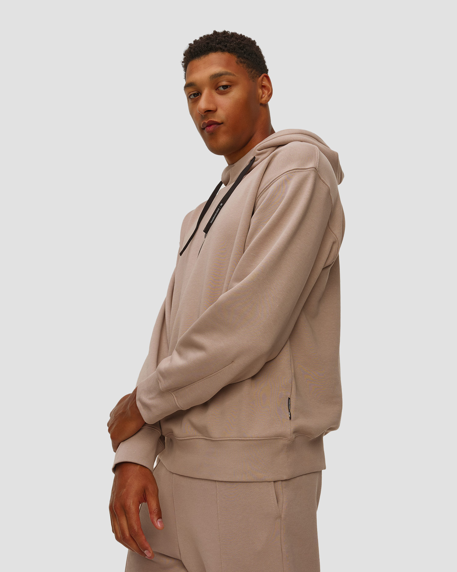 On Club Hoodie Herren-Sweatshirt mit Kapuze in Beige