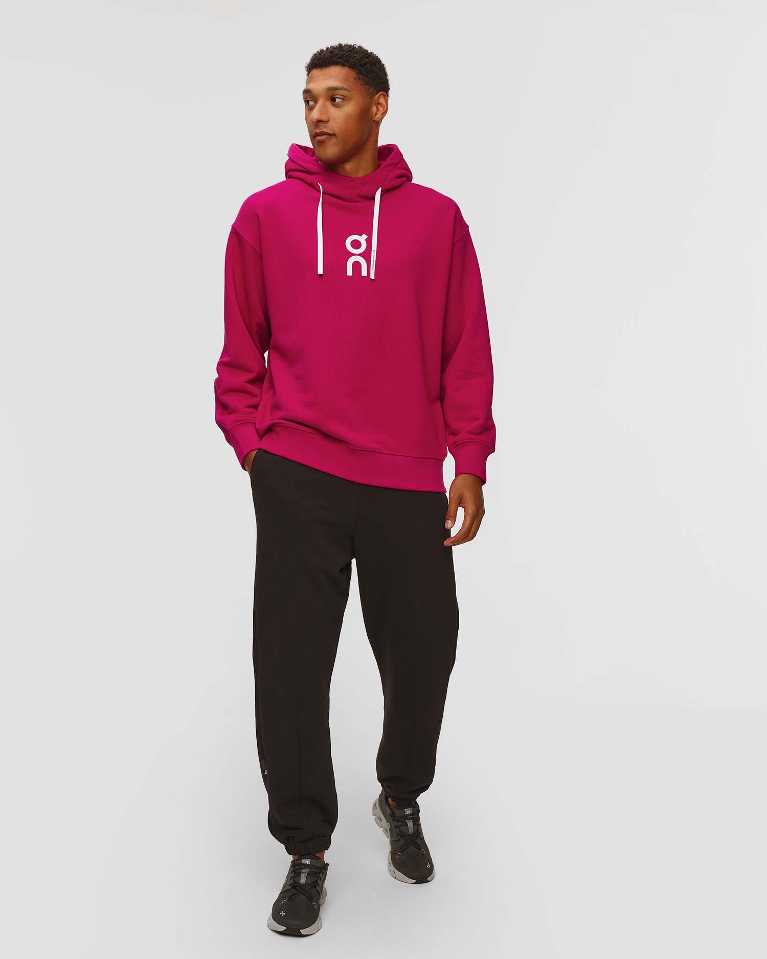 Sweat-shirt de survêtement à capuche pour hommes On Club Hoodie