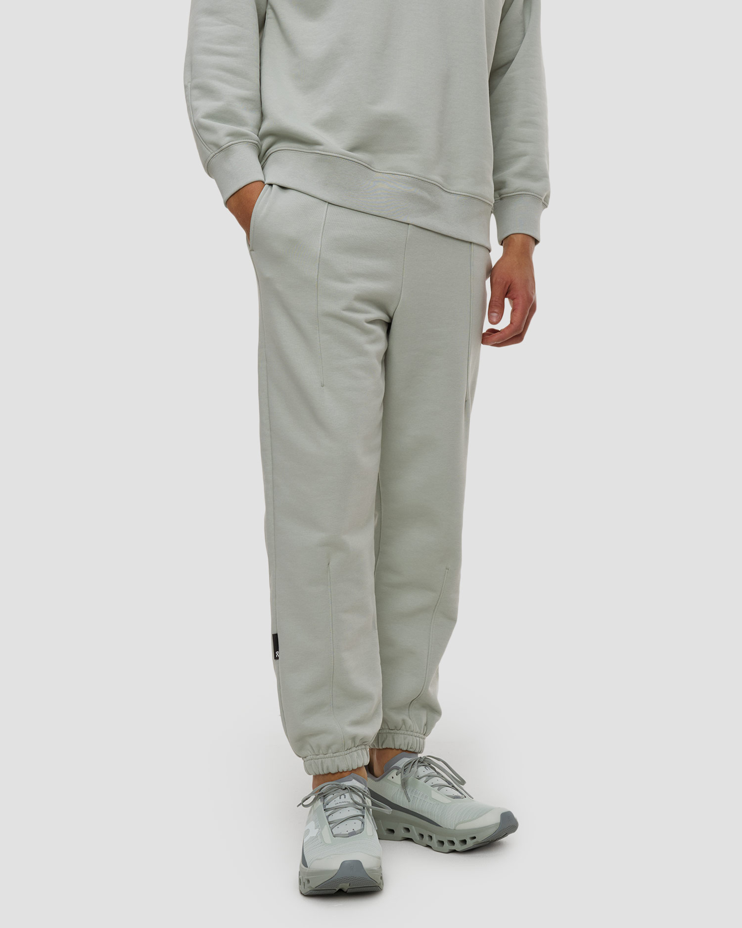 Pánské sportovní tepláky On Club Pants, Barva/Vzor: Zielony