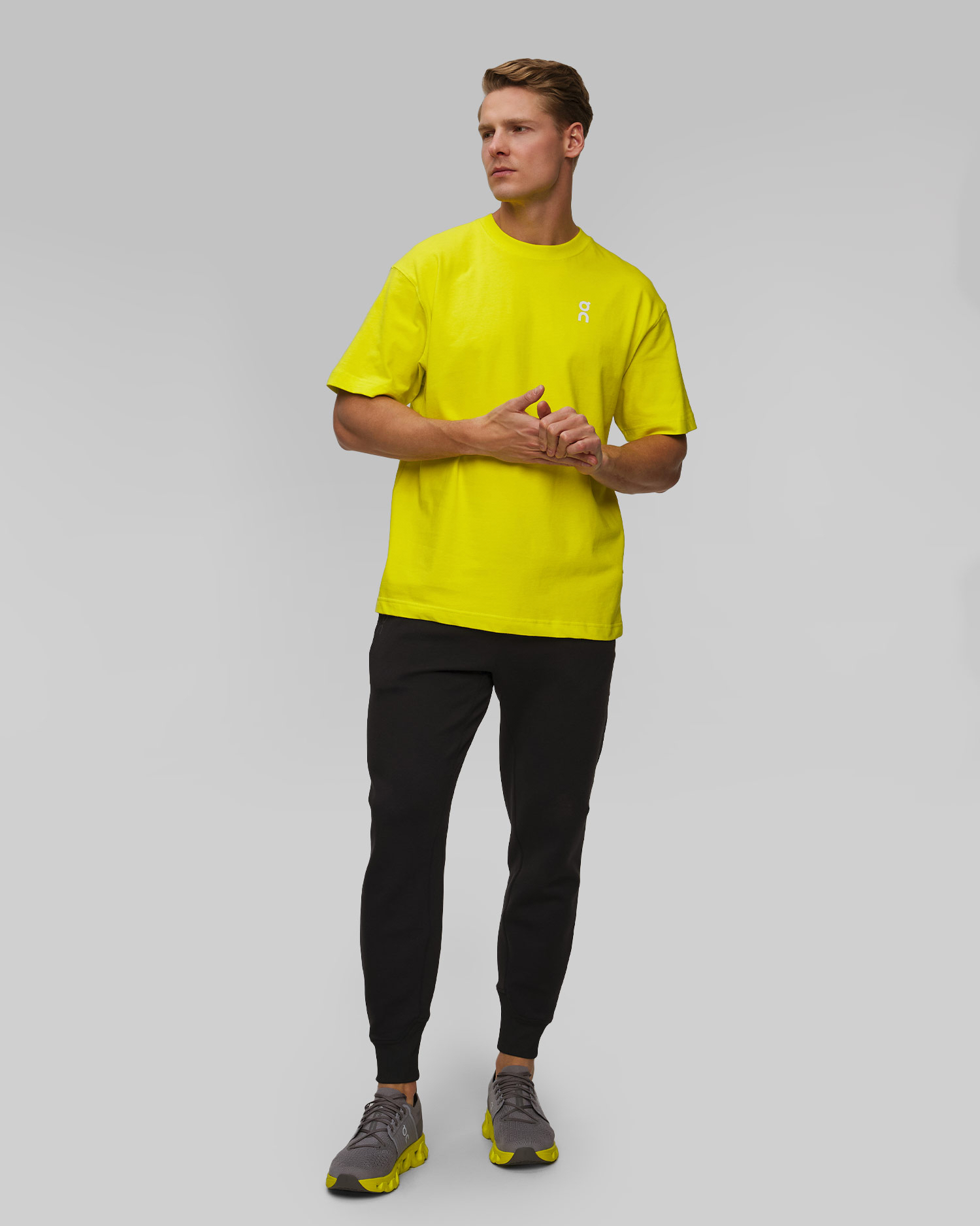 T-shirt in cotone da uomo On Running Club T