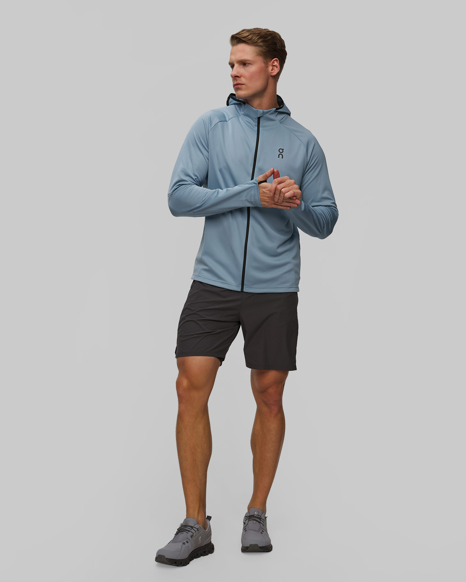 Pánska mikina s kapucňou On Running Climate Zip Hoodie