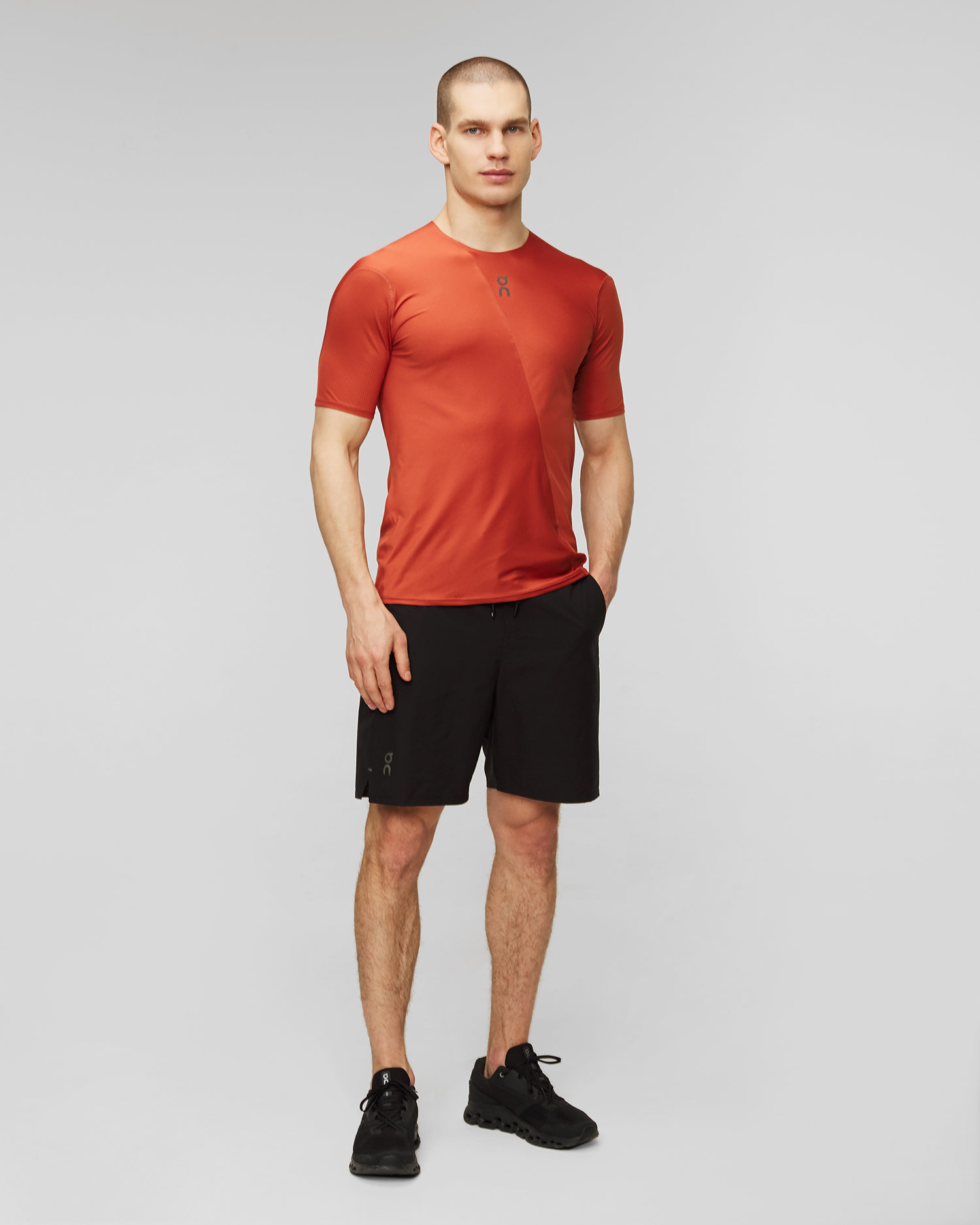On Performance Hybrid Short Laufshorts für Herren 2in1 