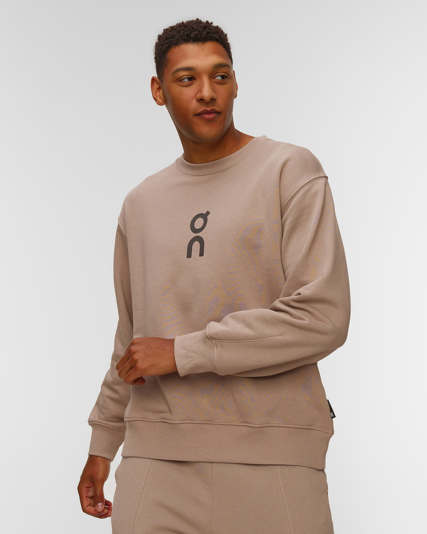 Men's sweatshirt On Club Crew beige